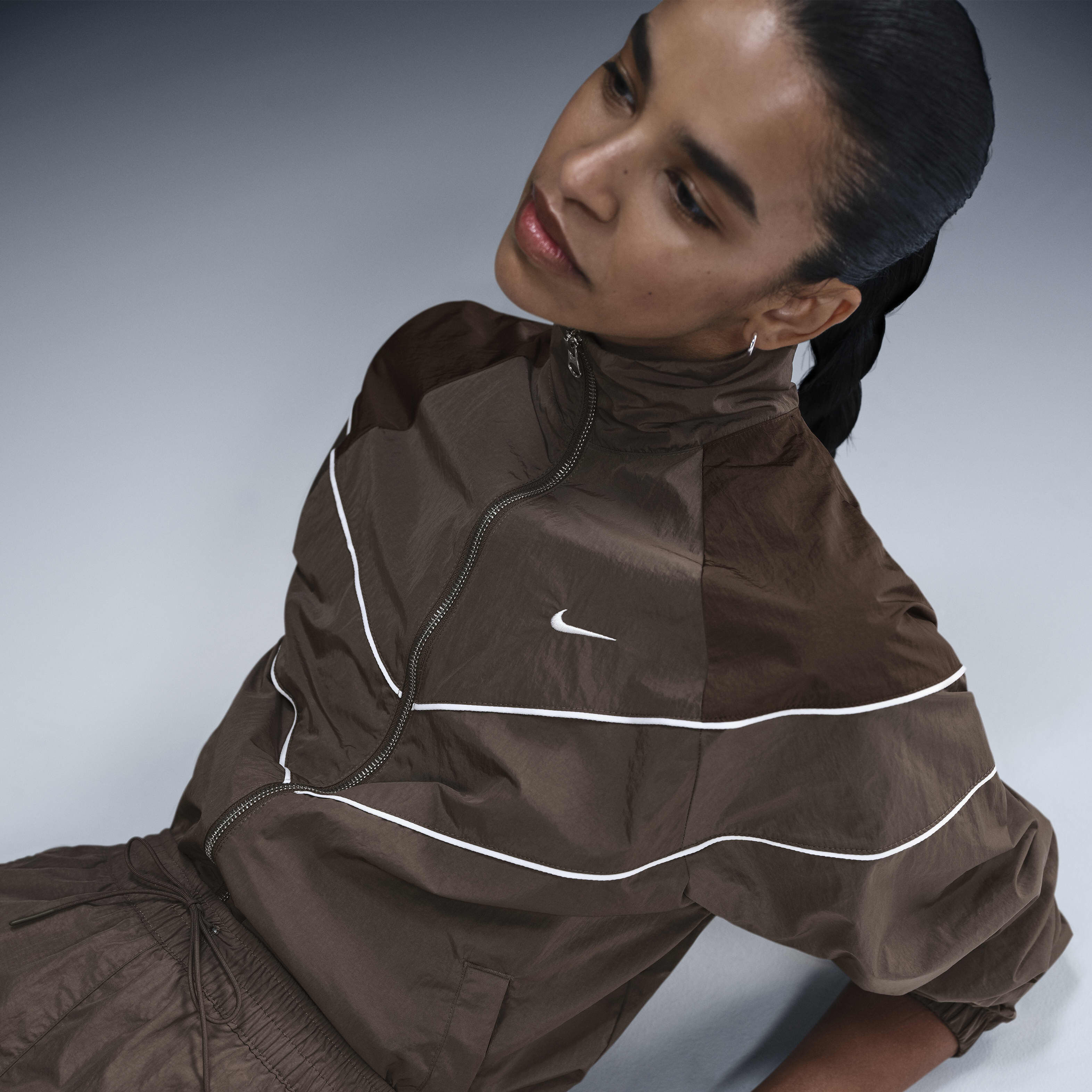 Buy Nike Windrunner Women s Loose UV Woven Full Zip Jacket Nike Kuwait Official