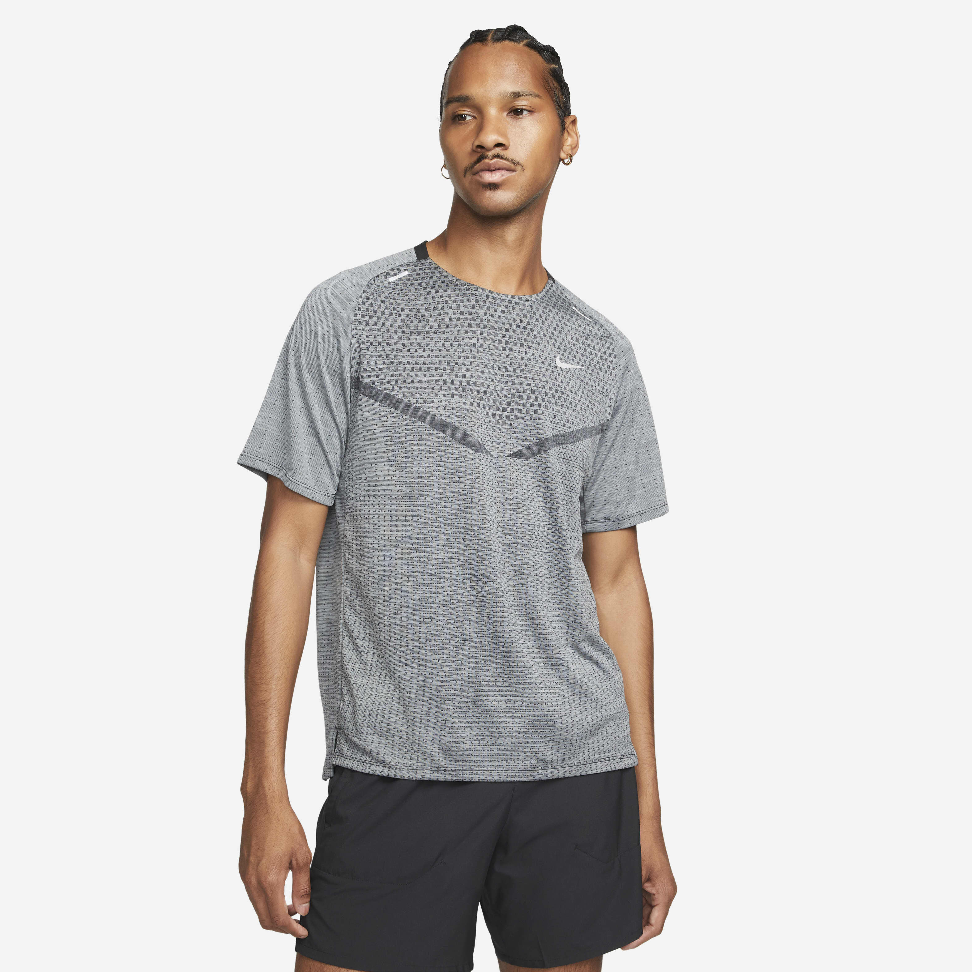 Buy Nike Tech Knit Men s Dri FIT ADV Short sleeve Running Top Nike Kuwait Official