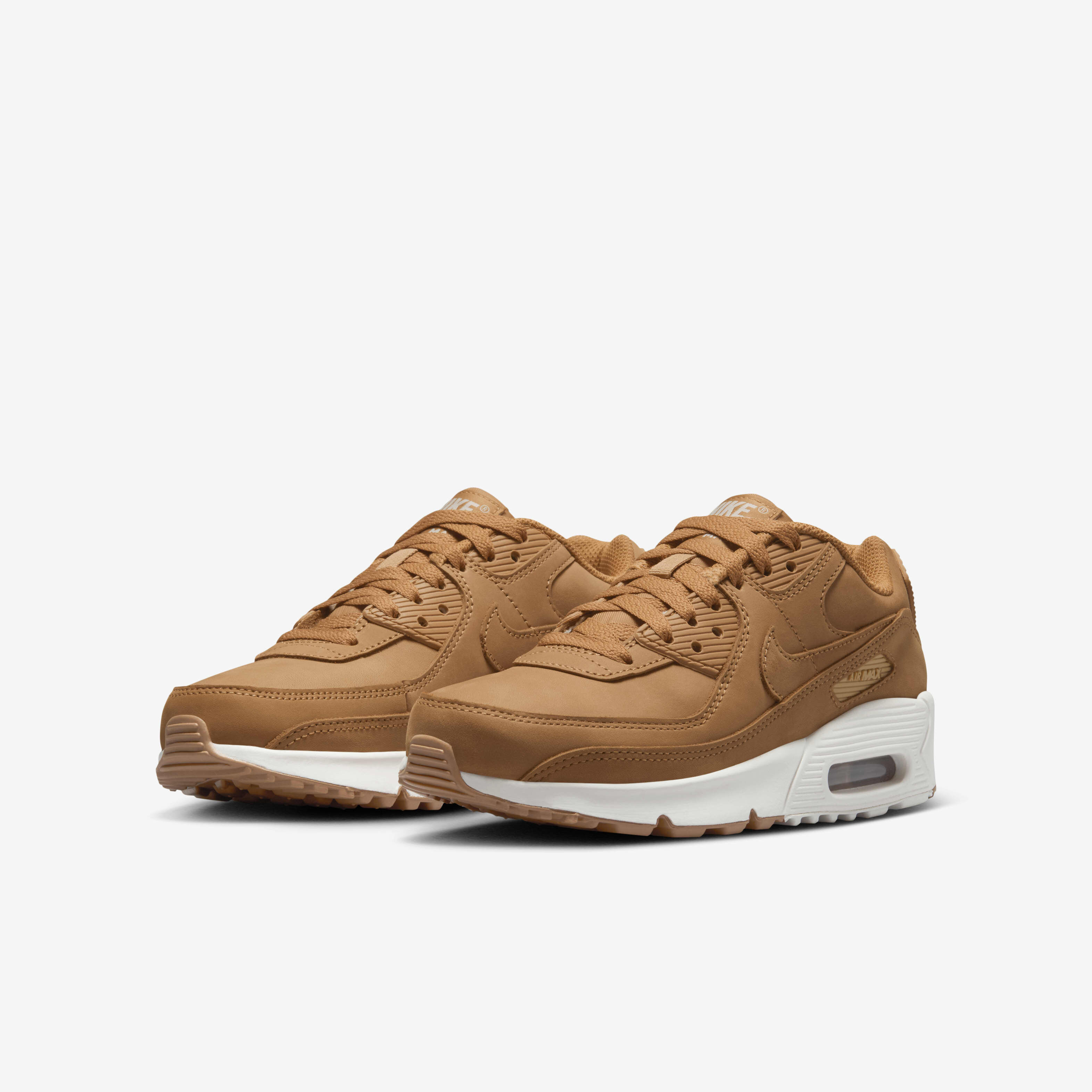 Nike air max 90 sneaker boots tan top