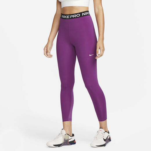 Training & Gym Trousers & Leggings-Nike, Nike Pro 365, Women's High-Waisted 7/8 Mesh Panel Leggings Training & Gym Trousers & Leggings-Nike, Nike Pro 365, Women's High-Waisted 7/8 Mesh Panel Leggings