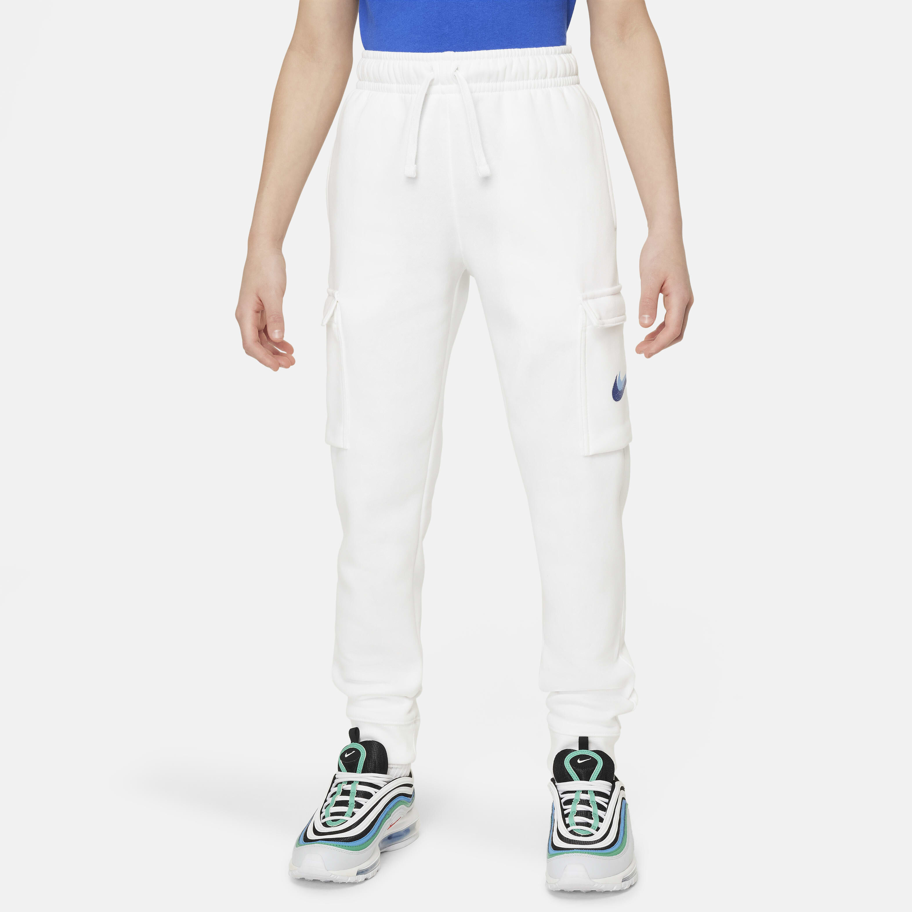 訳あってお買い得！30～80％OFF Buy Nike Sportswear Older Kids' (Boys') Fleece Graphic Cargo Trousers -  White | Nike Kuwait Official 保存容器・ケース