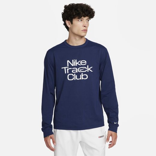 Shorts & Tees-Nike, Nike Track Club, Men's Dri-FIT Hyverse Long-Sleeve Running Top