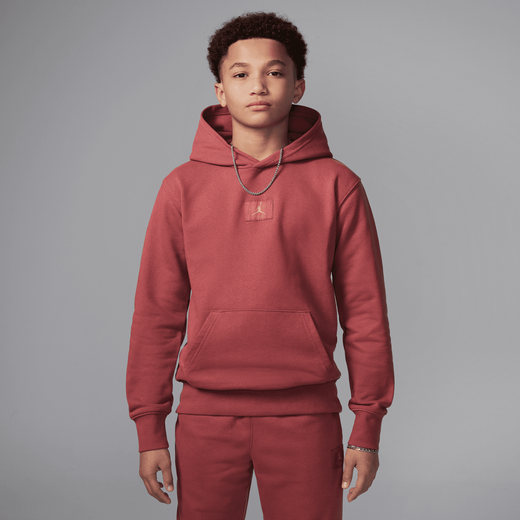 Clothing-JRDN, Jordan MJ Flight, Big Kids' Fleece Pullover Hoodie