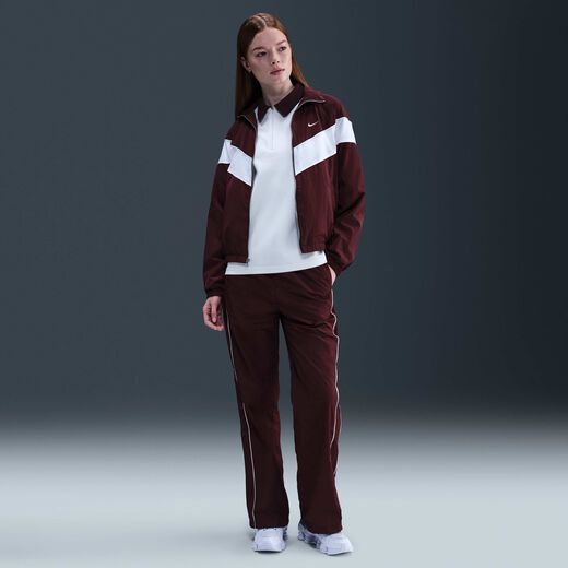 Trousers & Tights-Nike, Nike Windrunner, Women's High-Waisted Woven Open-Hem Trousers