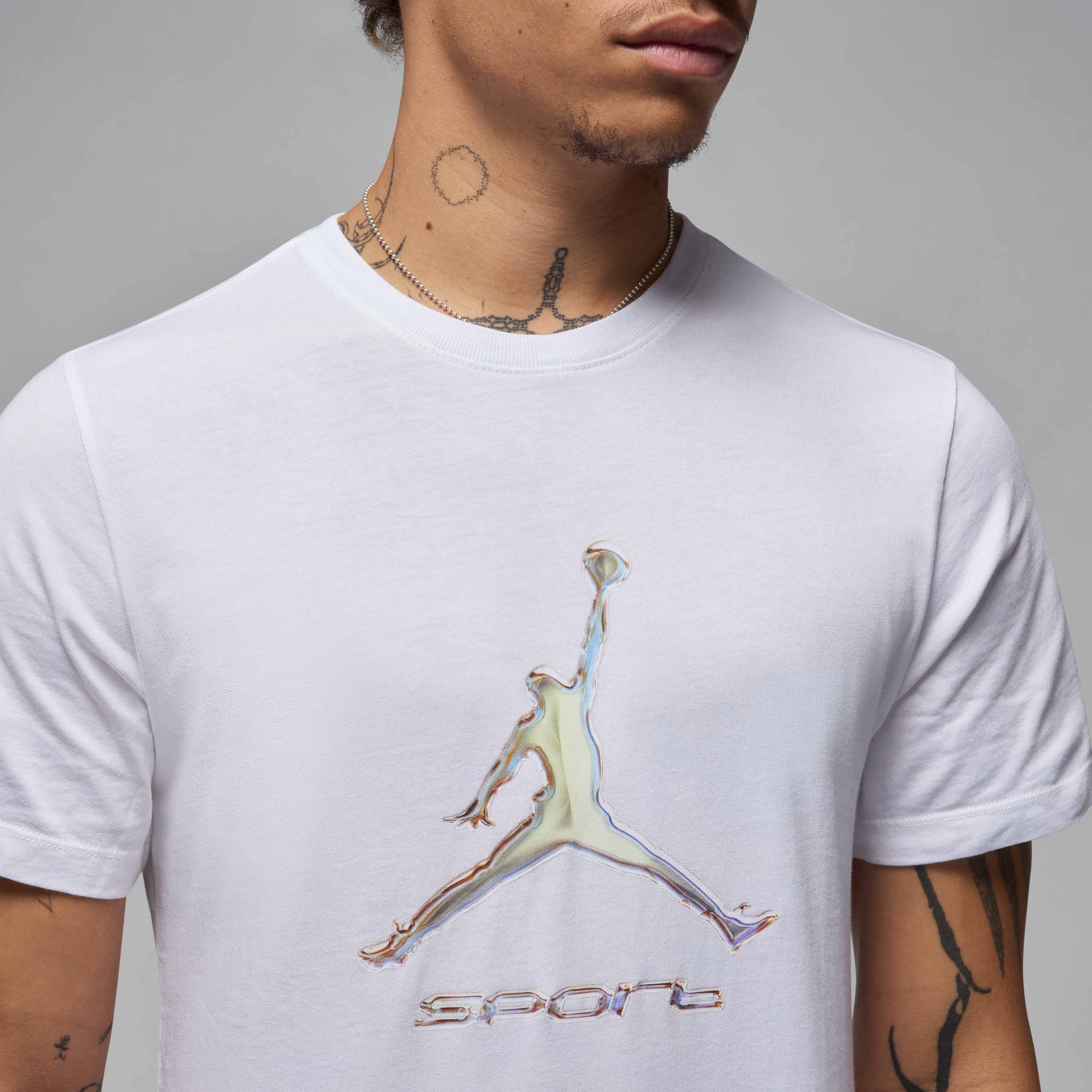 Tシャツ・カットソー Nike Jordan Sports Men's Dry Fit T-Shirt HQ7984-100 Sport Dri-Fit Graphic T-Shirt - Urban Jungle