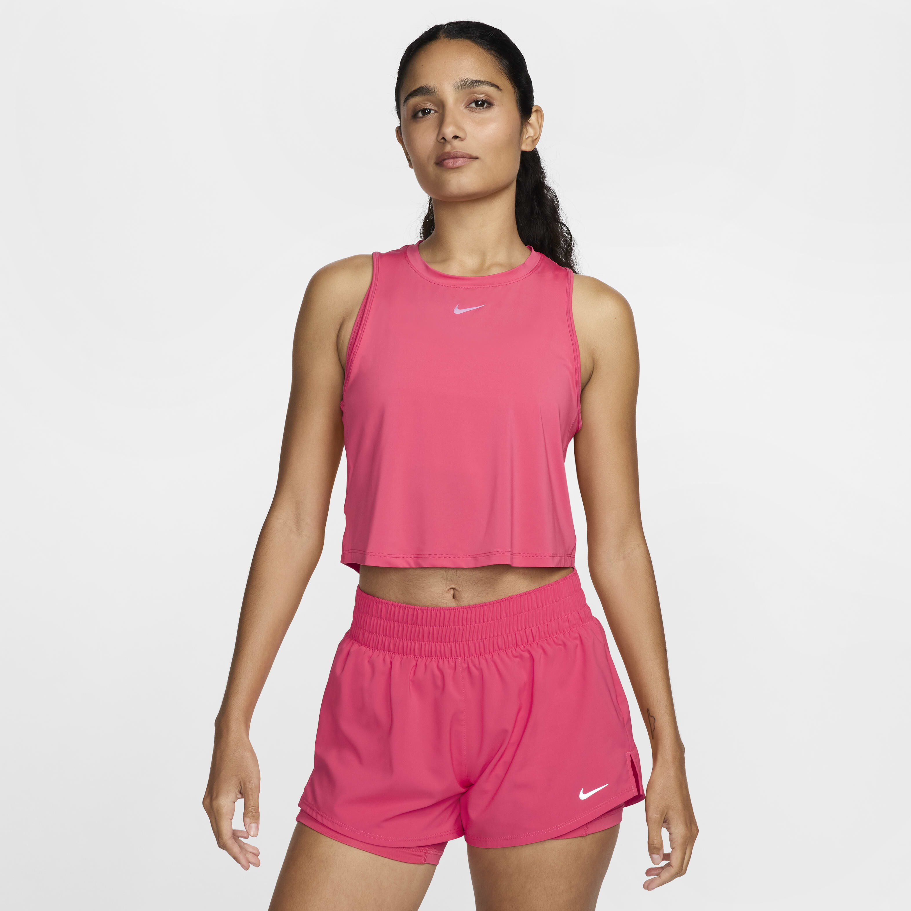 Buy Nike One Classic Women s Dri FIT Cropped Tank Top Nike Kuwait Official