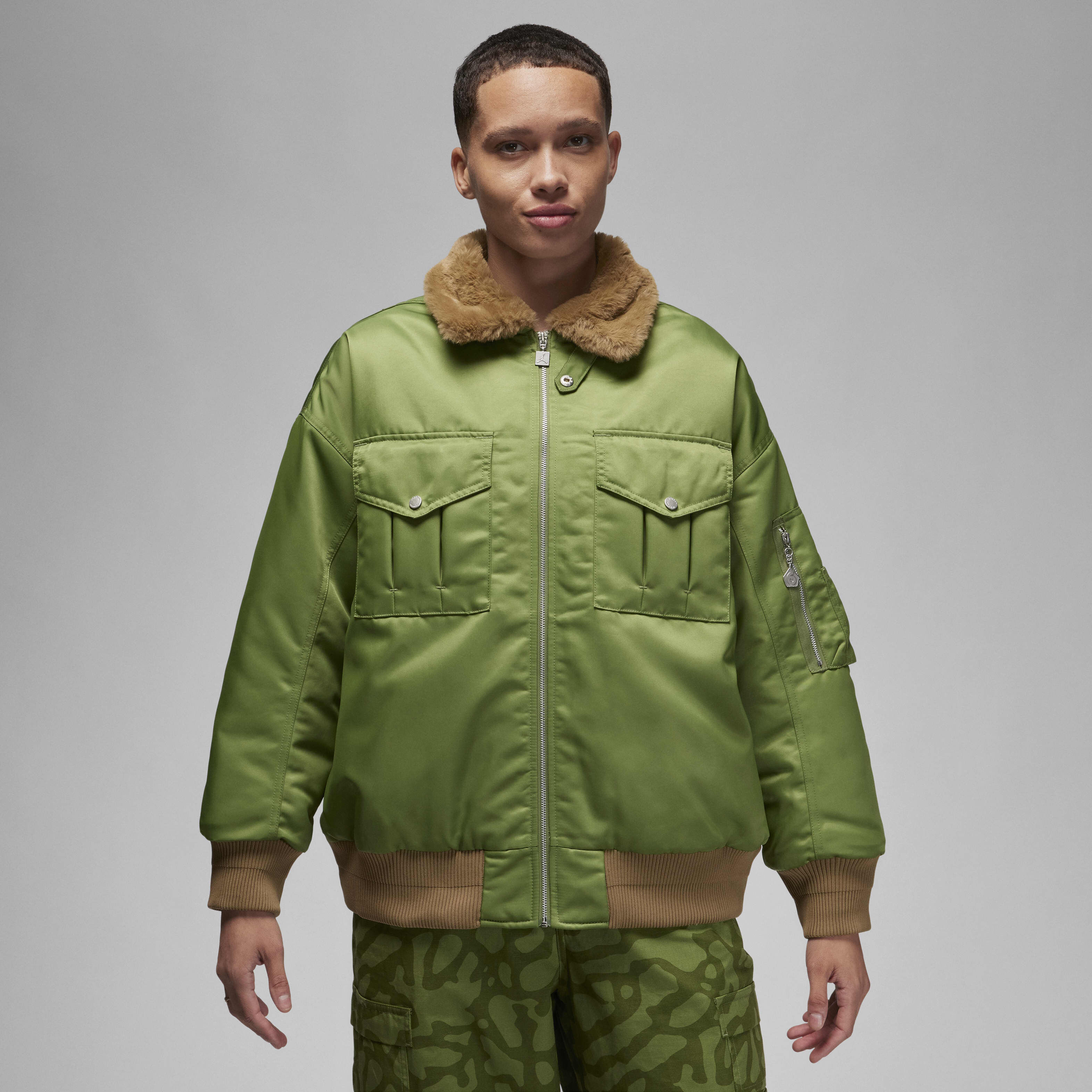 Buy Jordan Renegade Women's Jacket - Sky J Light Olive/Brown Kelp