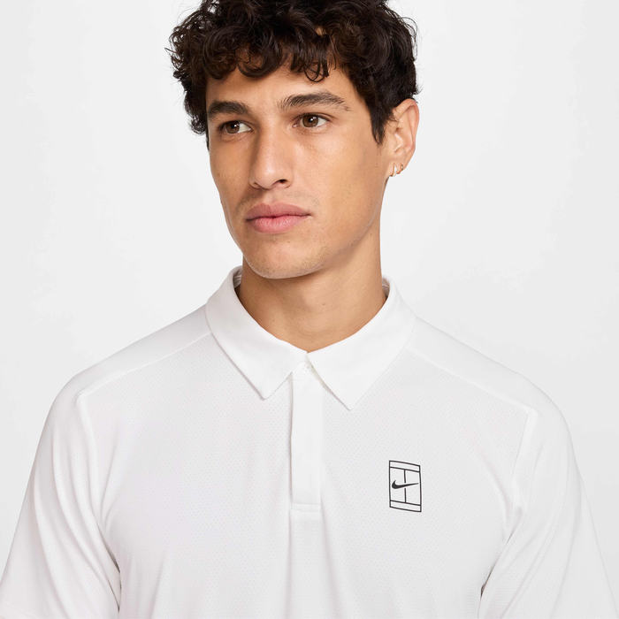 Buy NikeCourt Advantage Men's NikeCourt Polo White/White/Black