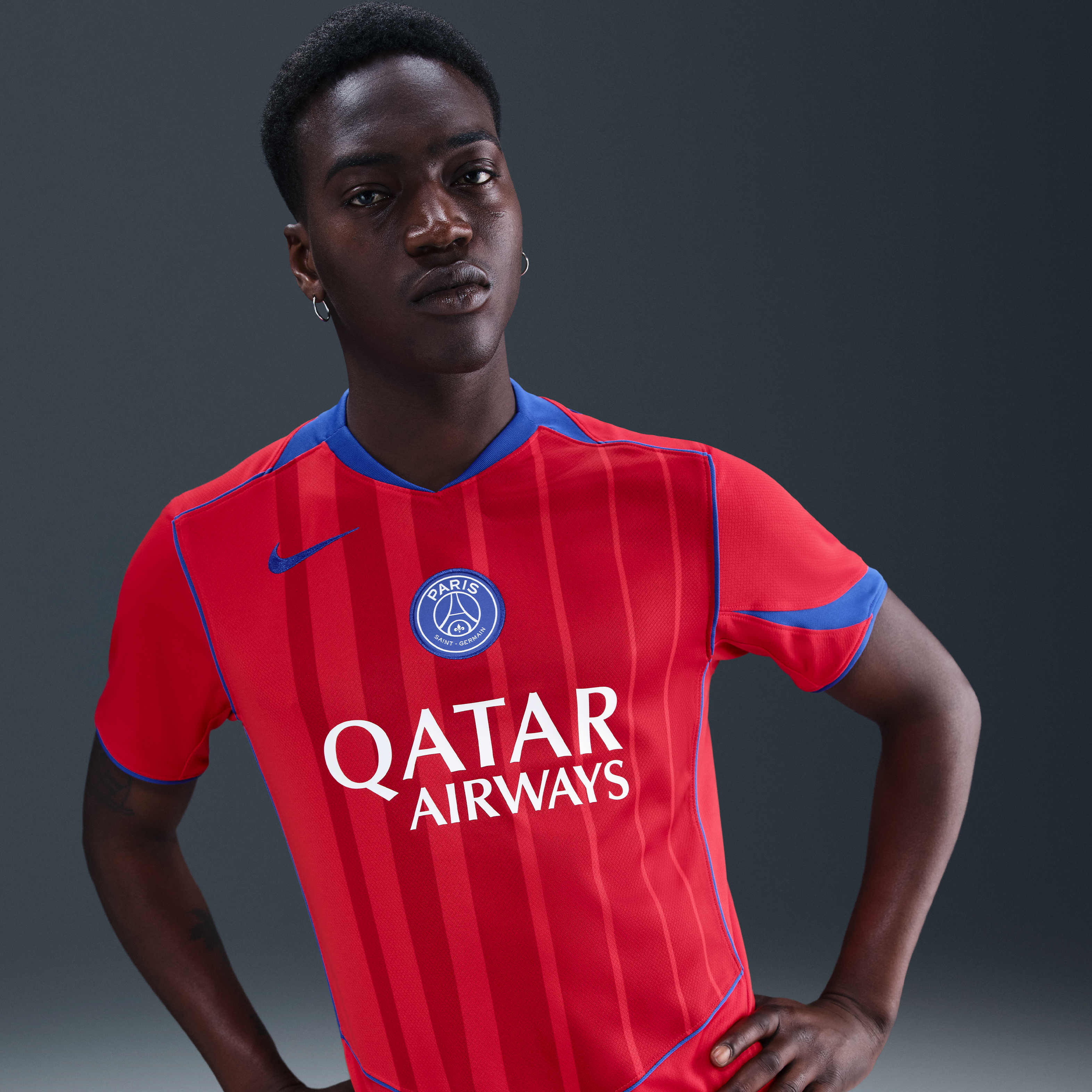 ウェア paris saint-germain PSG nike total90 Paris Saint-Germain Third Men's Nike Total 90 Soccer Crew