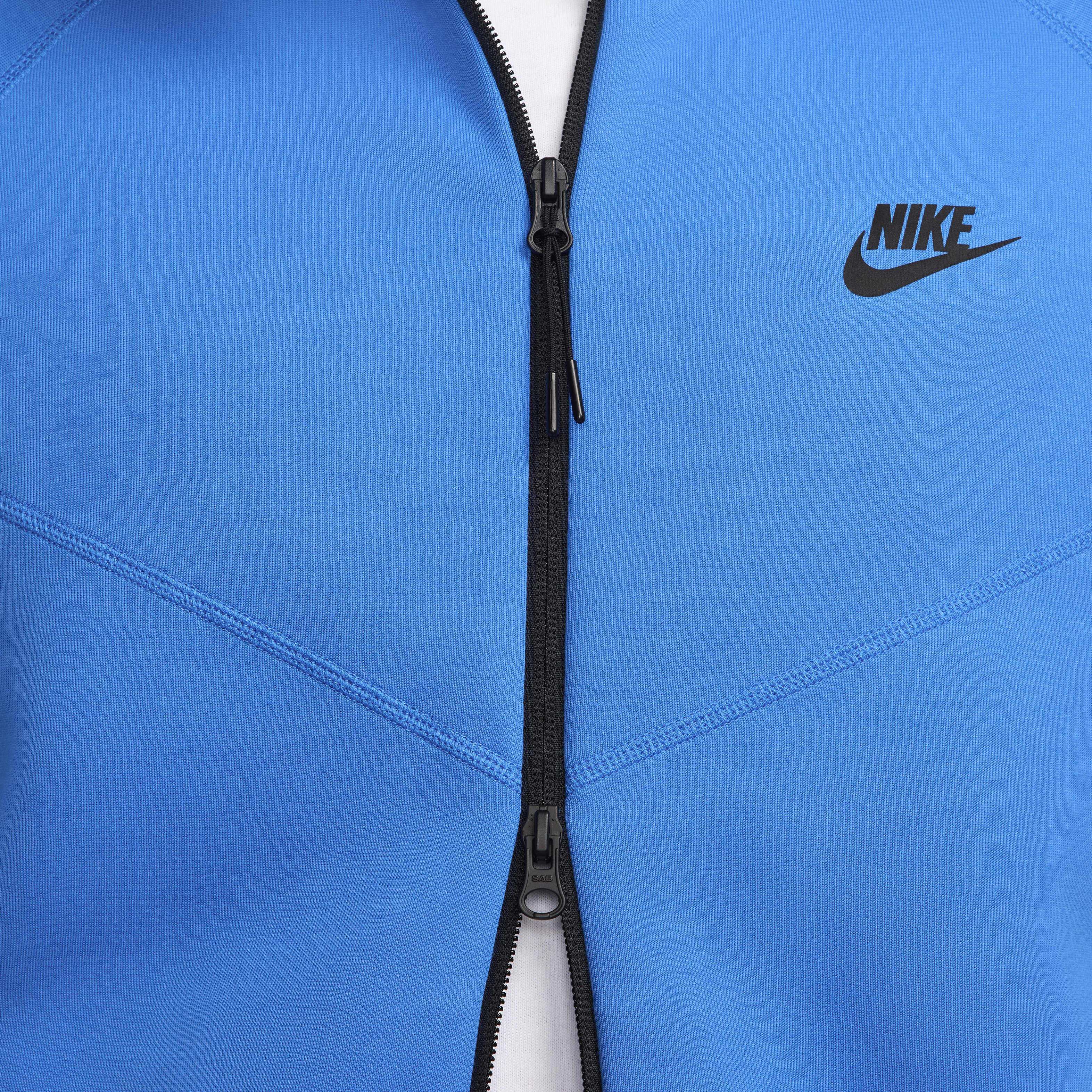Nike tech fleece windrunner hoodie blue store