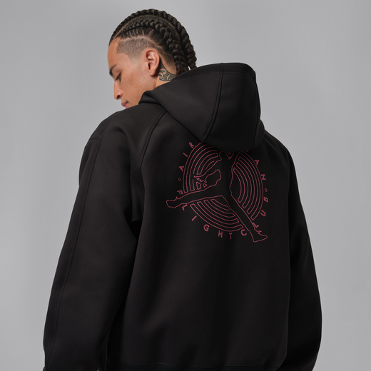 Hoodies & Sweatshirts-JRDN, Jordan Flight Club Fleece, Men's Full-Zip Knit Sweatshirt