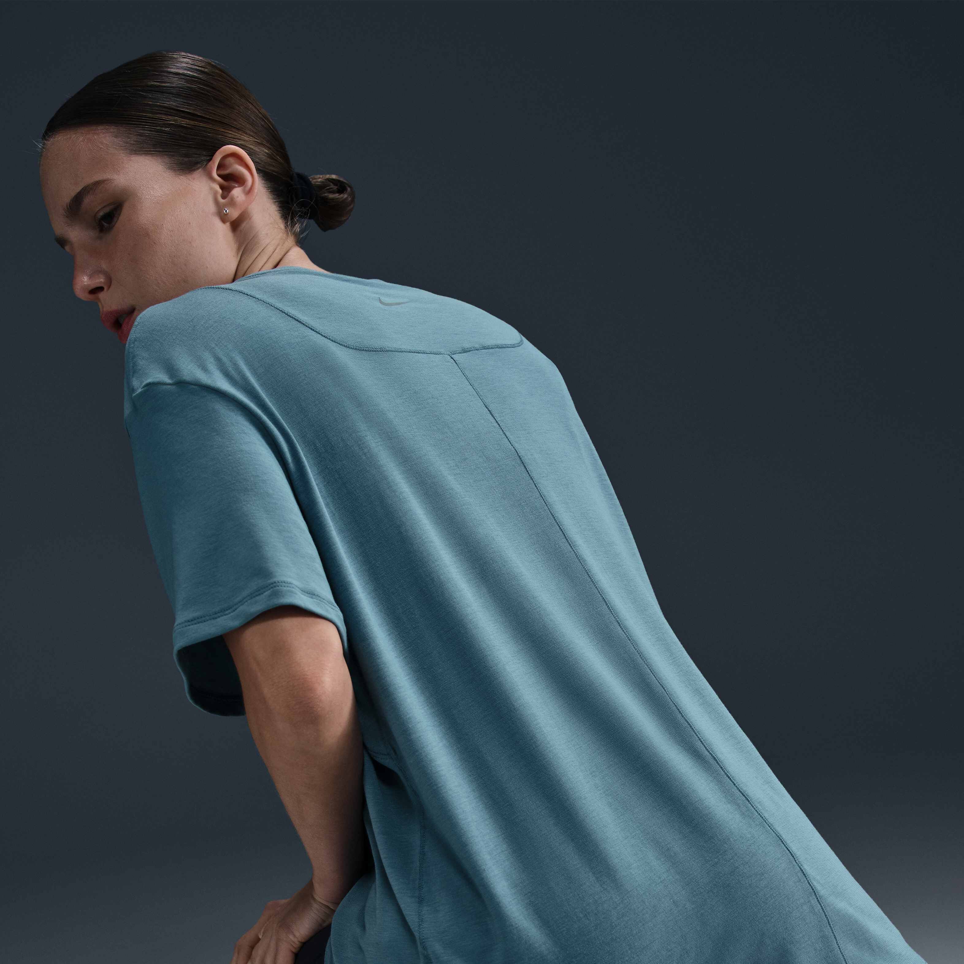 ナイキ Nike Dri-Fit Relaxed Short Sleeve T-shirt レディース シャツ トップス Smokey Blue Buy Nike One Relaxed Women's Dri-FIT Short-Sleeve Top