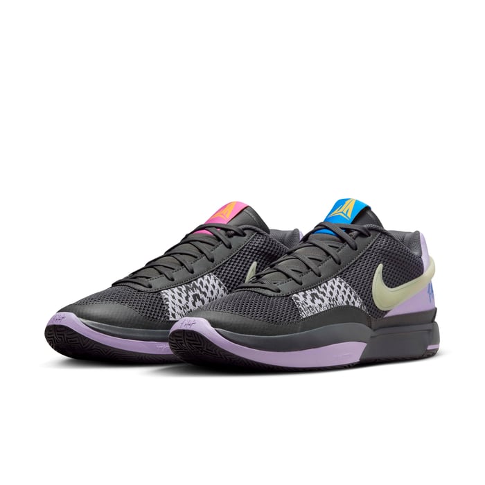 Buy JA Basketball Shoes Iron Grey/Lilac Bloom/Light Photo Blue