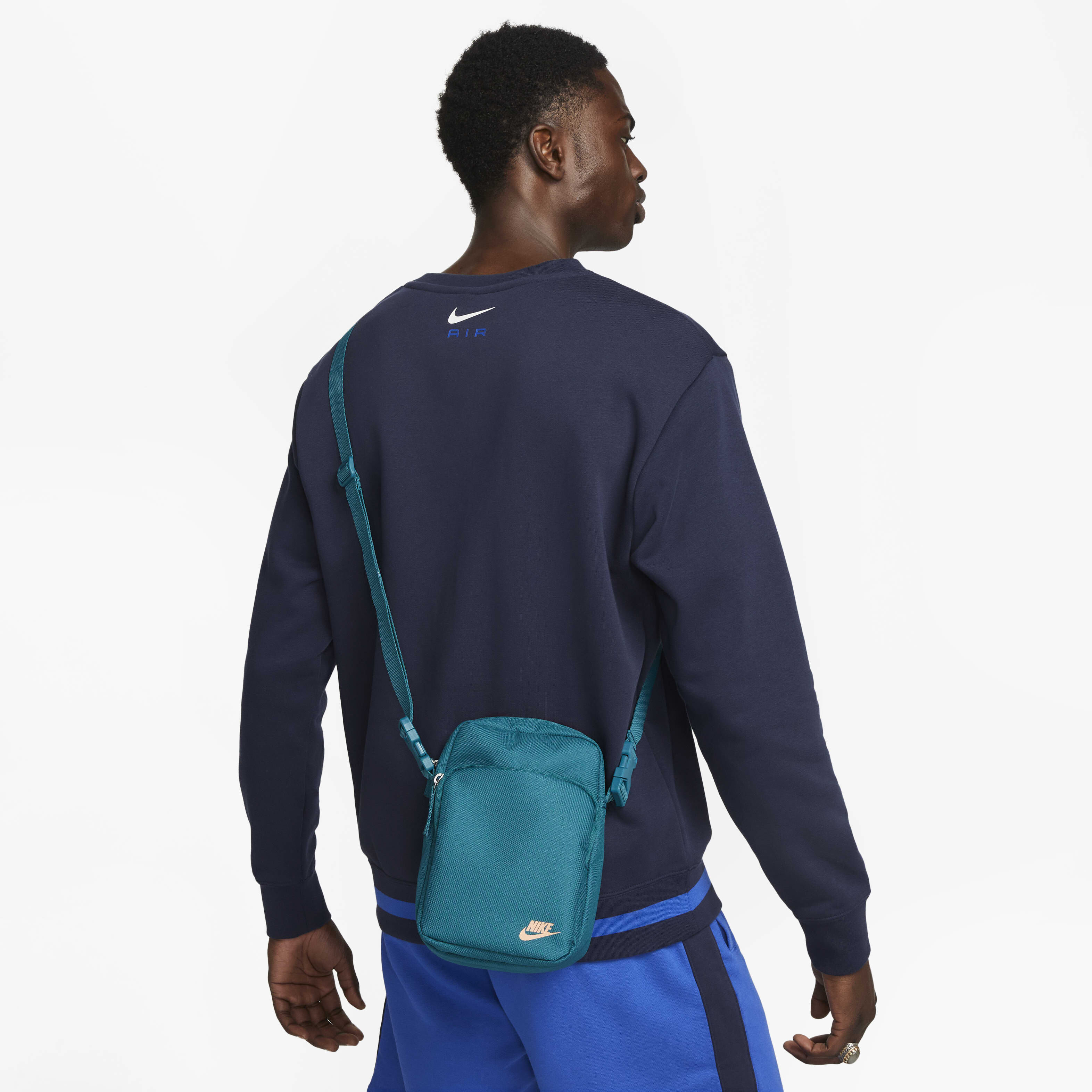 Buy Nike Heritage Cross-Body Bag (4L) Geode Teal/Geode Teal