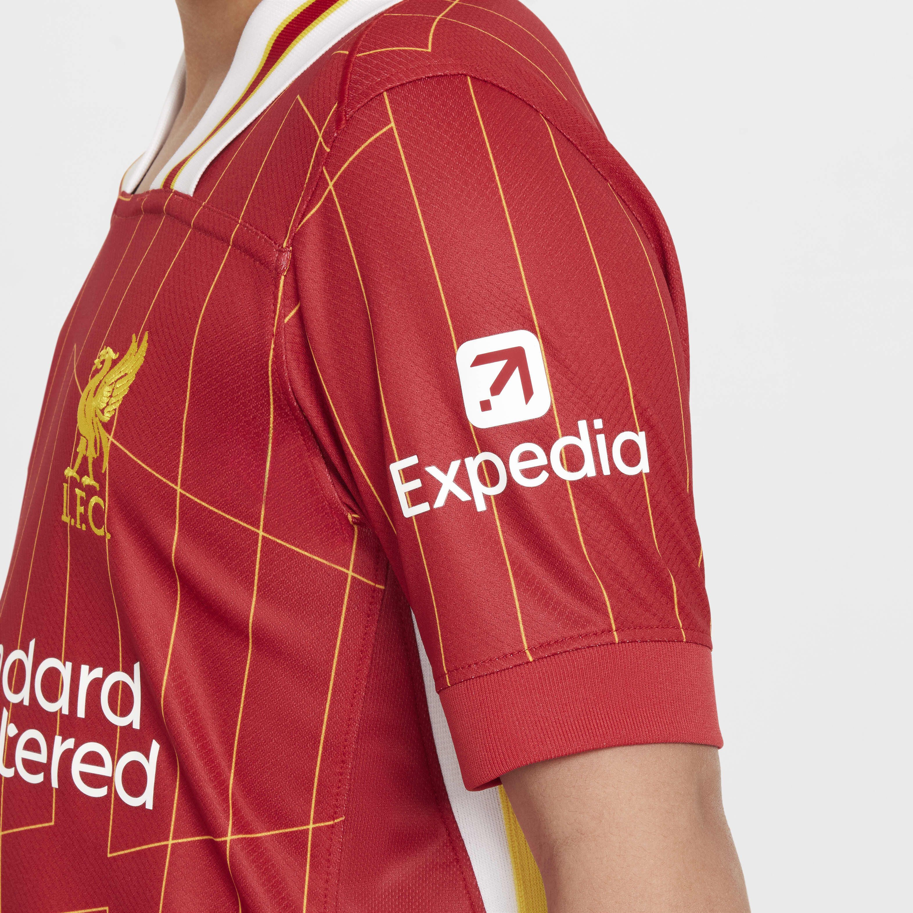 Buy Liverpool F.C. 2024 25 Stadium Home Older Kids Nike Dri FIT Football Replica Shirt Nike Kuwait Official