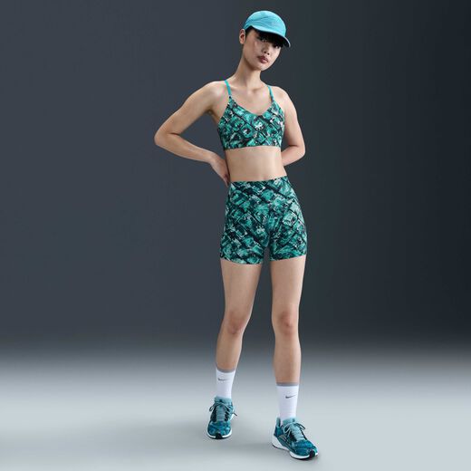 Shorts-Nike, Nike Women's Artist Collection, Women's Dri-FIT High-Waisted 12.5cm (approx.) Printed Biker Shorts