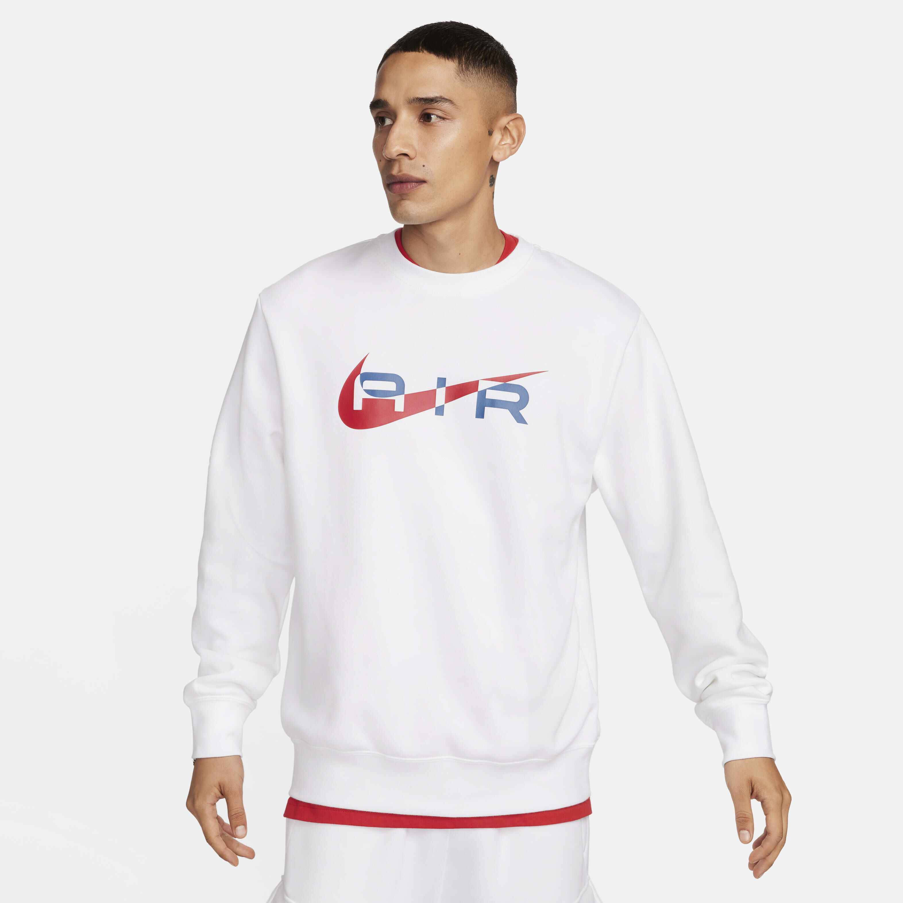 Buy Nike Air Men s Fleece Crew Neck Sweatshirt Nike Kuwait Official