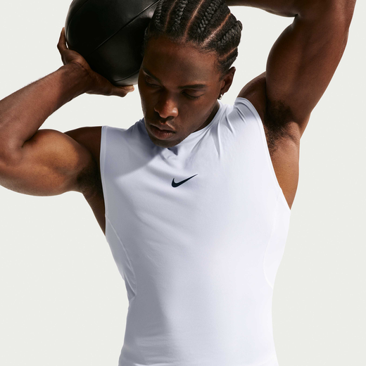 T-Shirts & Tops-Nike, Nike Pro, Men's Dri-FIT Tight Sleeveless Fitness Top