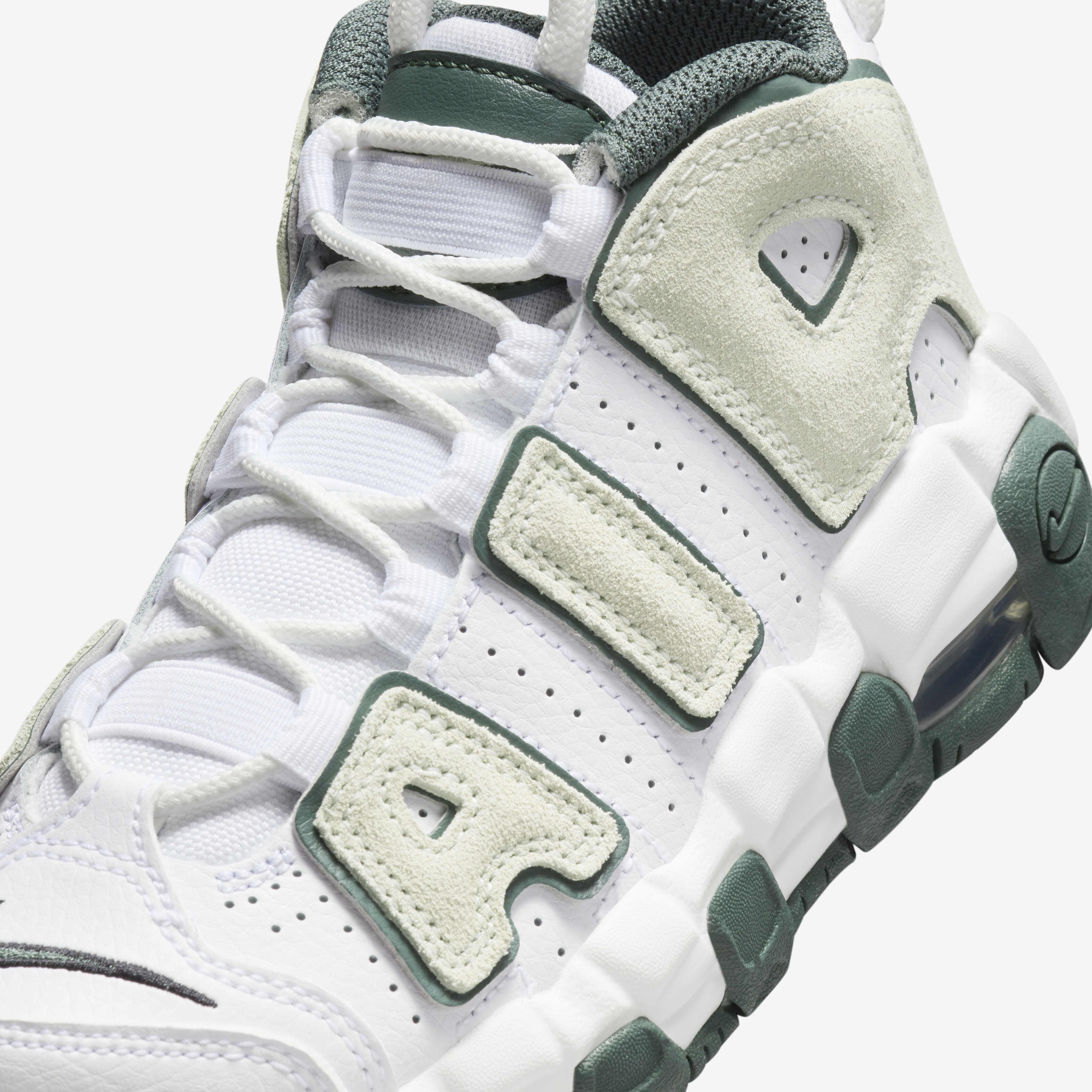 nike air more uptempo women's mint white