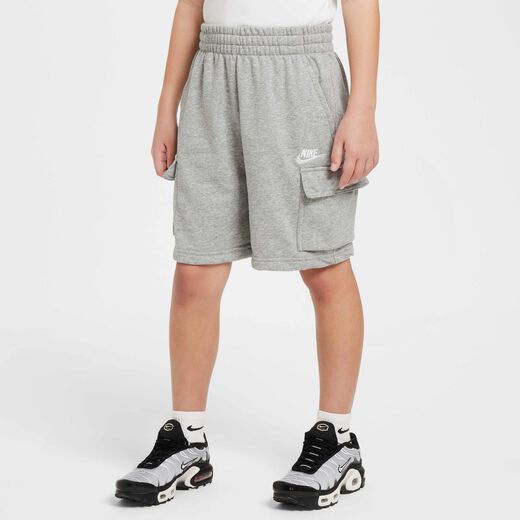 Shorts-Nike, Nike Sportswear Club, Older Kids' French Terry Cargo Shorts