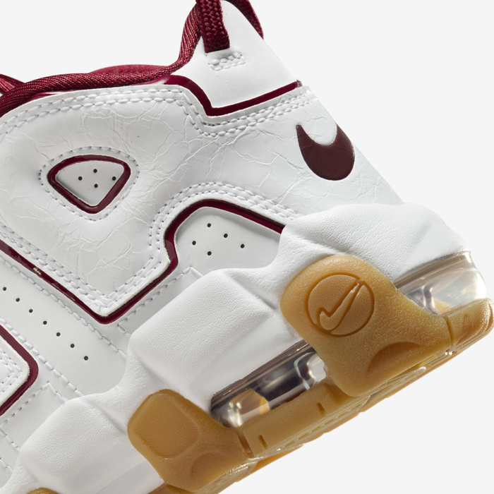 Buy Nike Air More Uptempo Younger Kids' Shoes White/Gum Light