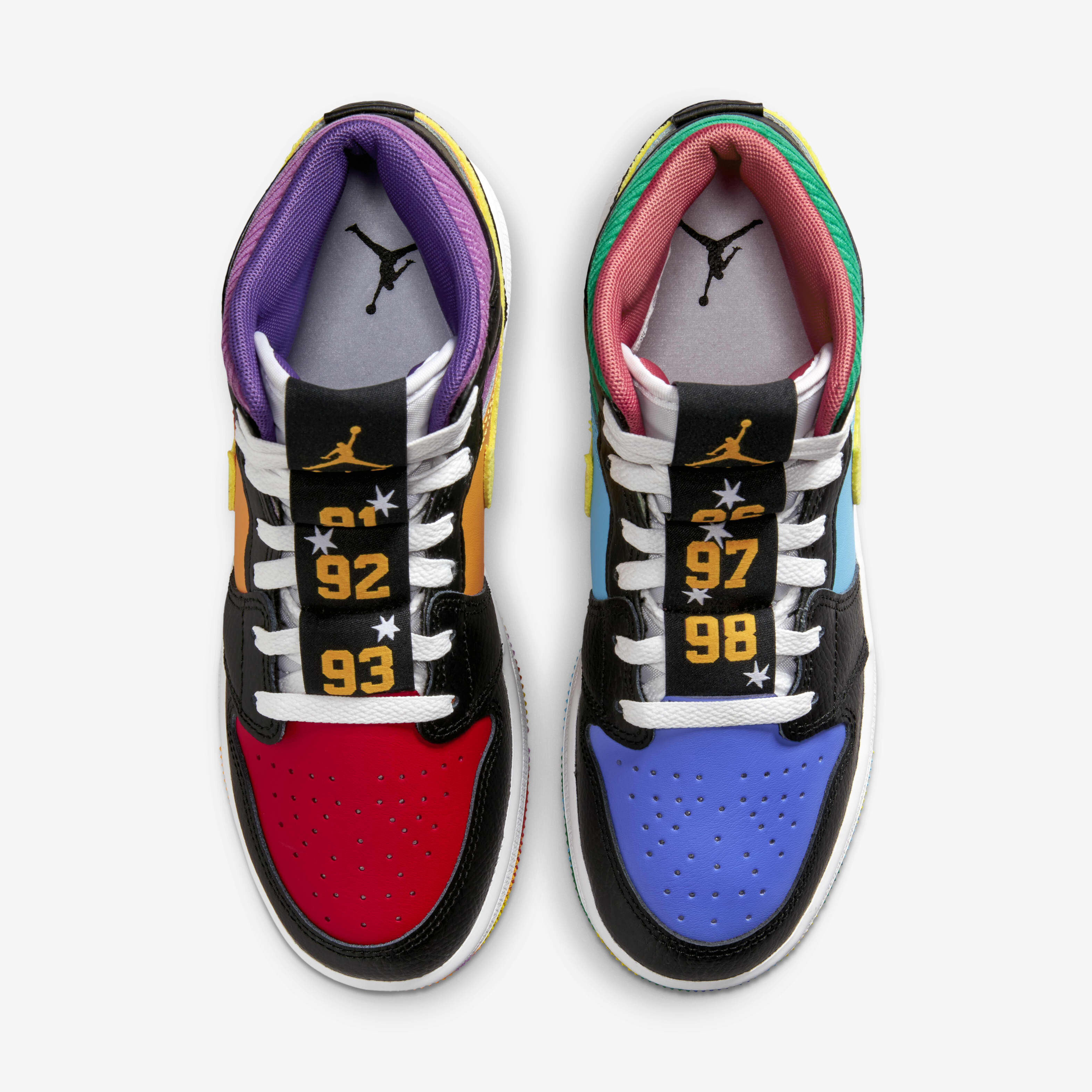 Nike Jordan Retro Jordan Mid Multicolor Jordan Kids Air Jordan Mid