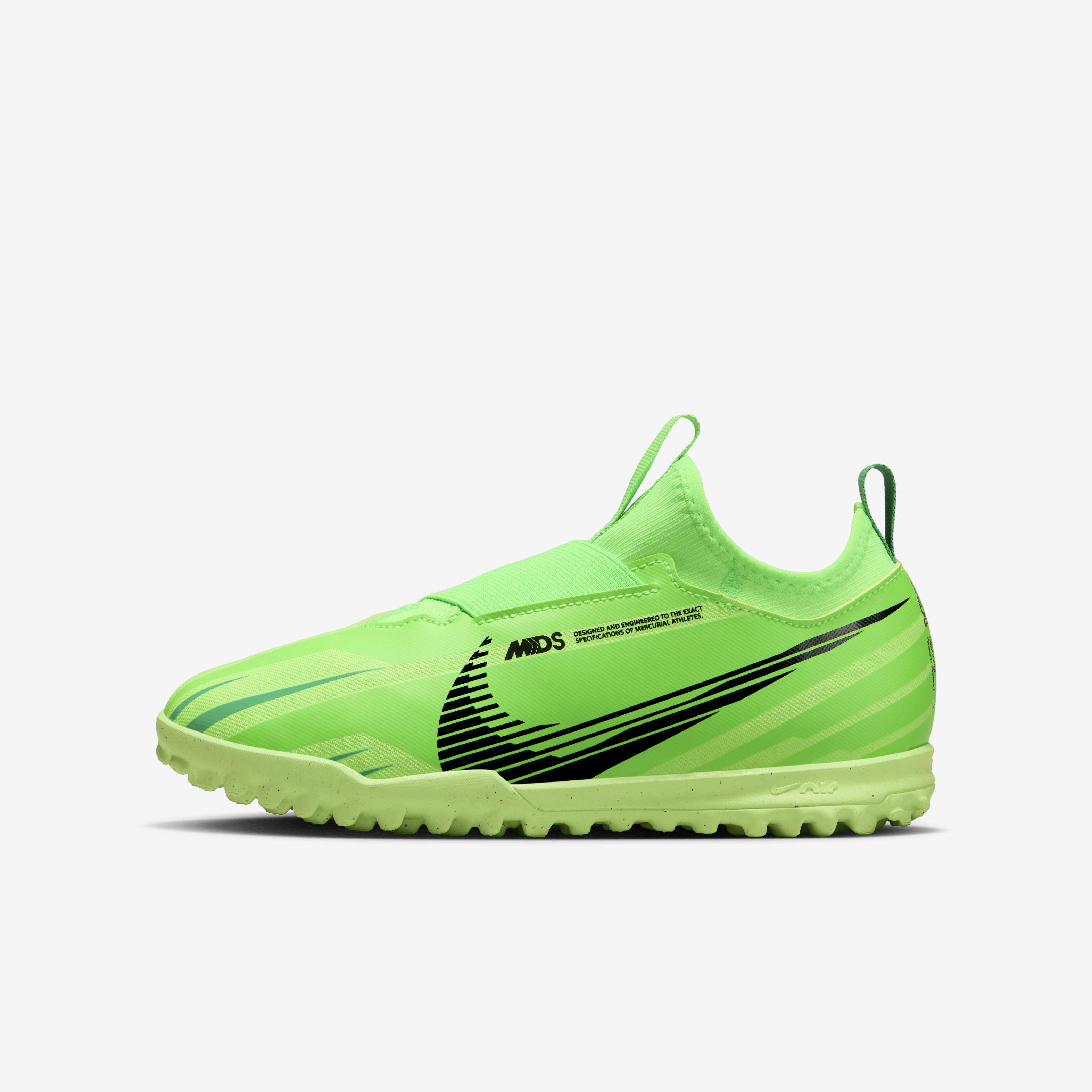 Buy Nike Jr. Vapor 15 Academy Mercurial Dream Speed Younger Older Kids TF Low Top Football Shoes Green Strike Stadium Green Black Nike Kuwait Official