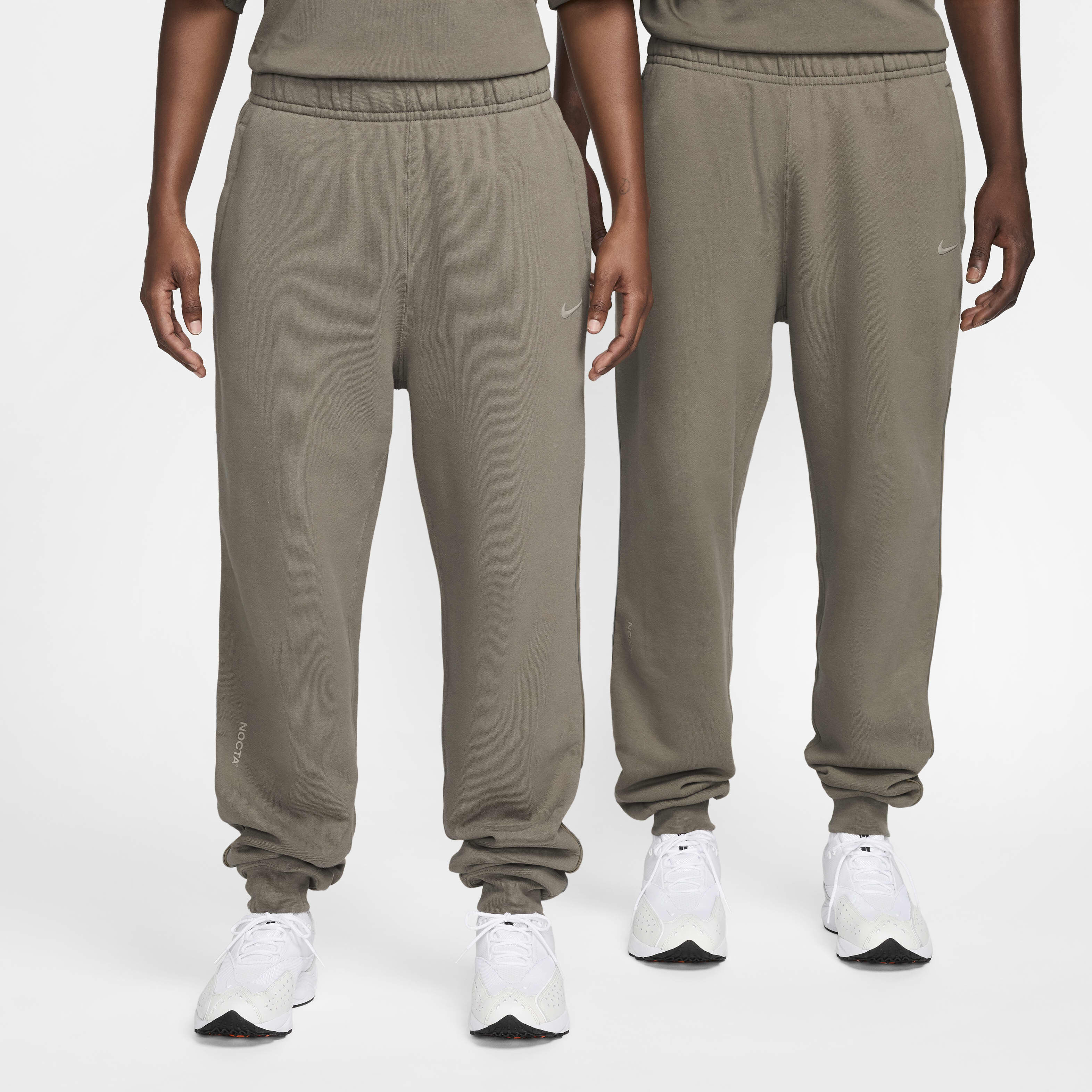 olive grey nike sweatpants