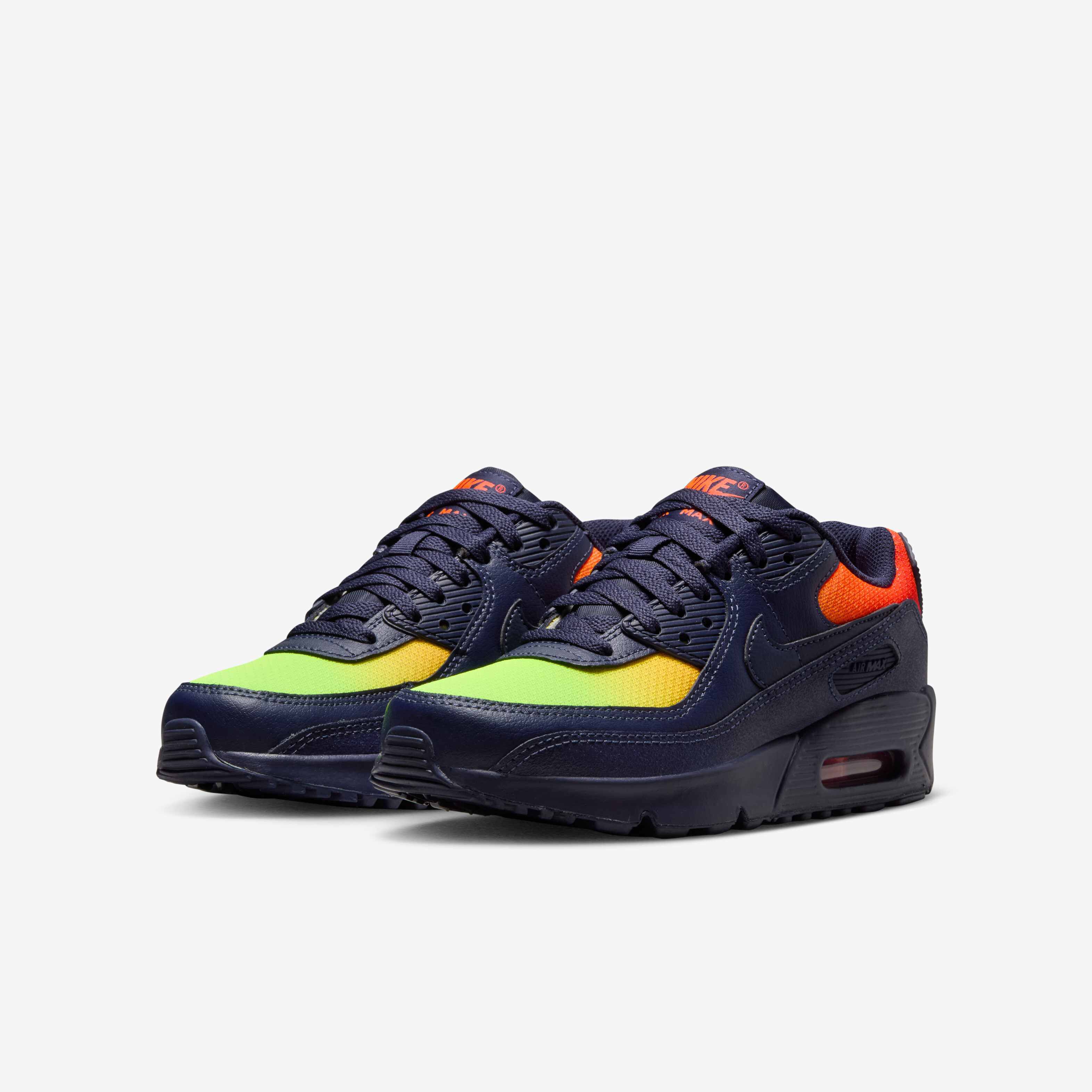Buy Nike Air Max 90 LTR Older Kids' Shoes Lemon Venom/Hyper