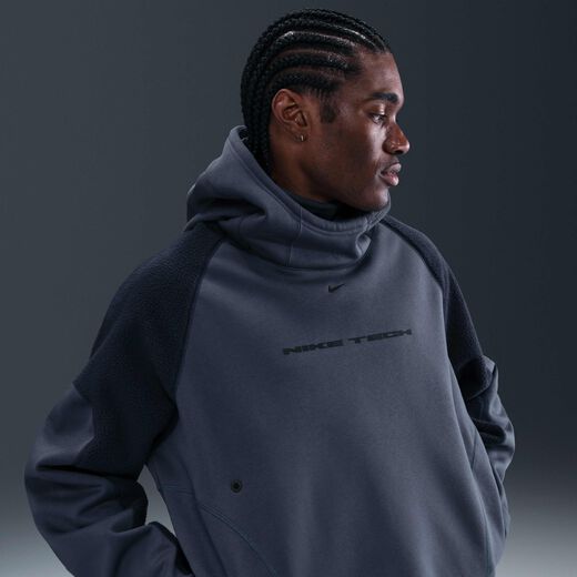 Street Vision-Nike, Nike Tech Boreas, Men's Oversized Hoodie