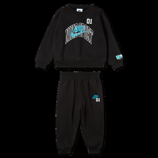 Kids' Sets-Nike, Nike Sportswear, Baby (12-24M) Multisport 2-Piece Fleece Crew Set