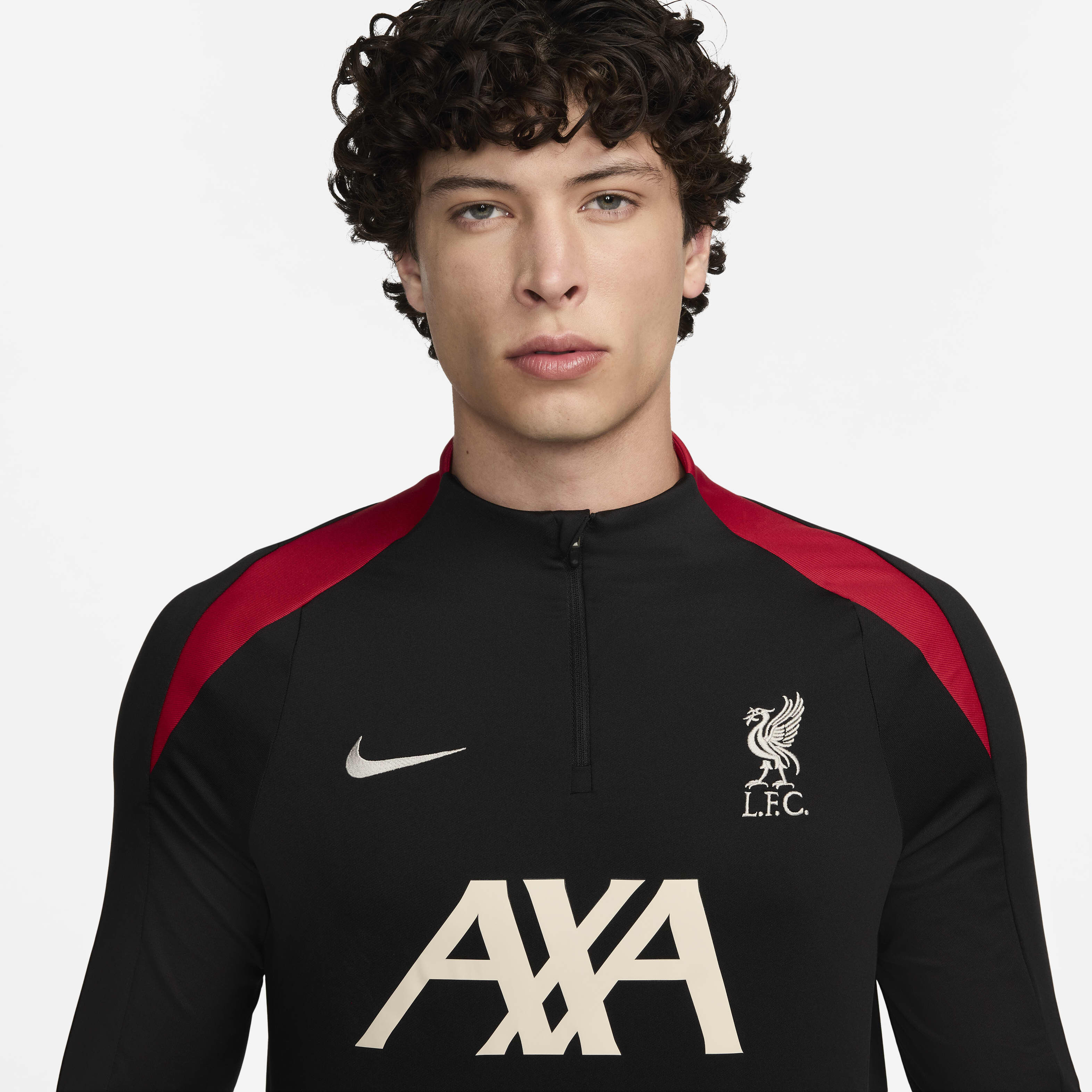 Buy Liverpool F.C. Strike Men s Nike Dri FIT Football Drill Top Nike Kuwait Official