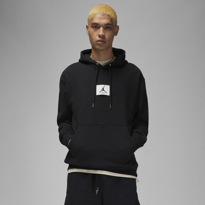 Buy Jordan Flight Fleece Men's Pullover Hoodie Black/Sail Nike