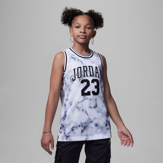 Kits & Jerseys-JRDN, Jordan 23 Striped Jersey, Big Kids Top