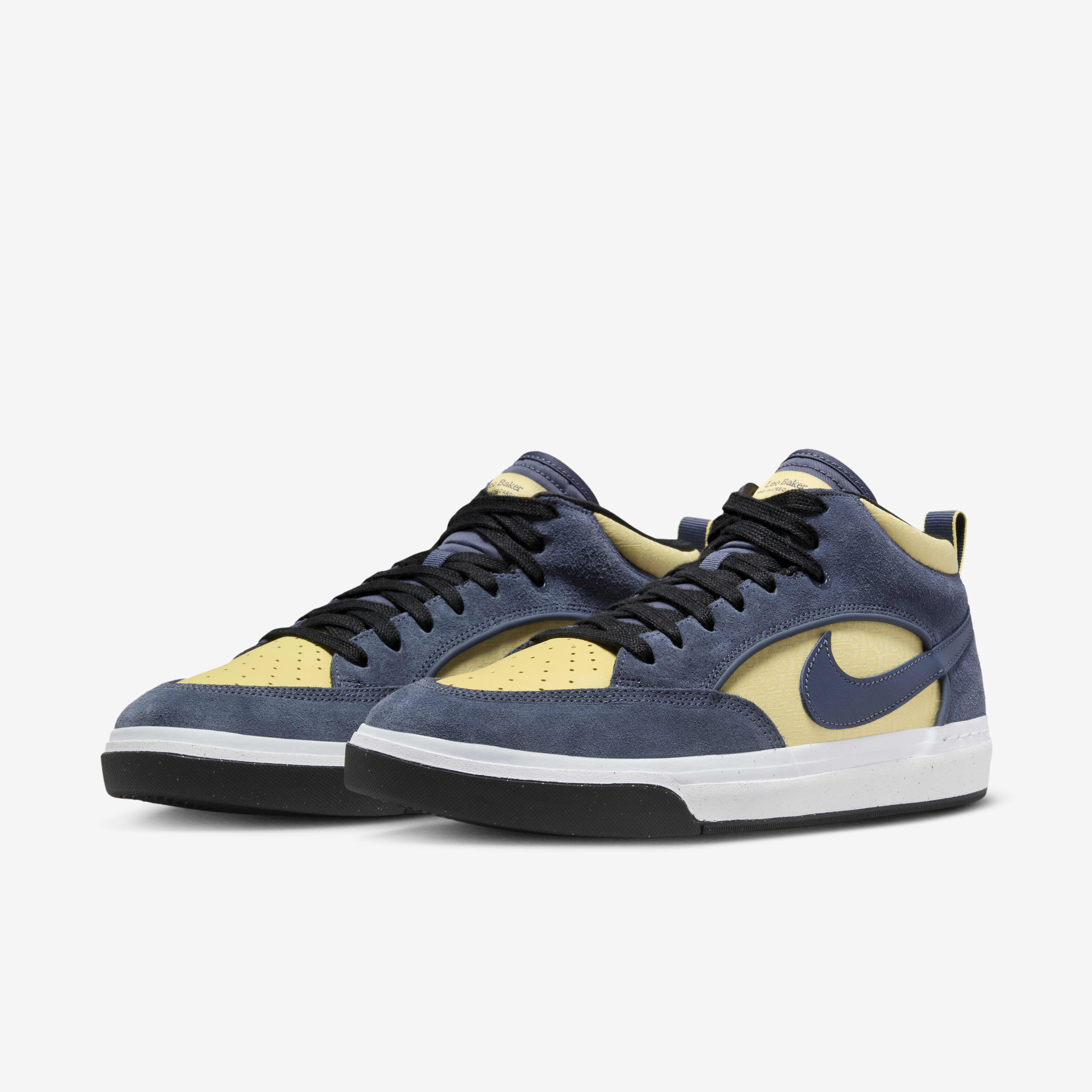 Yellow nike skate shoes discount