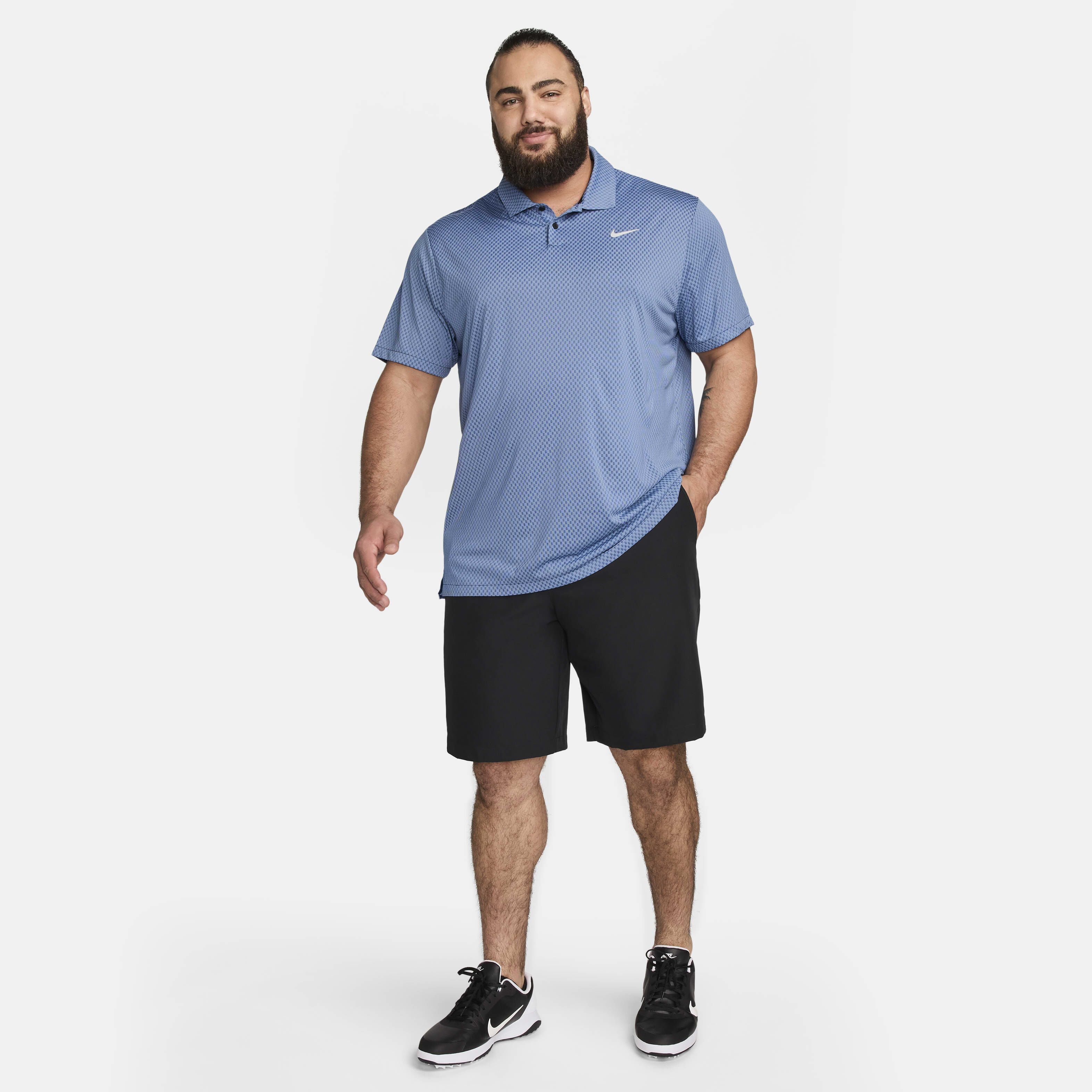Buy Nike Tour Men's Dri-FIT Golf Polo - Midnight Navy/Court