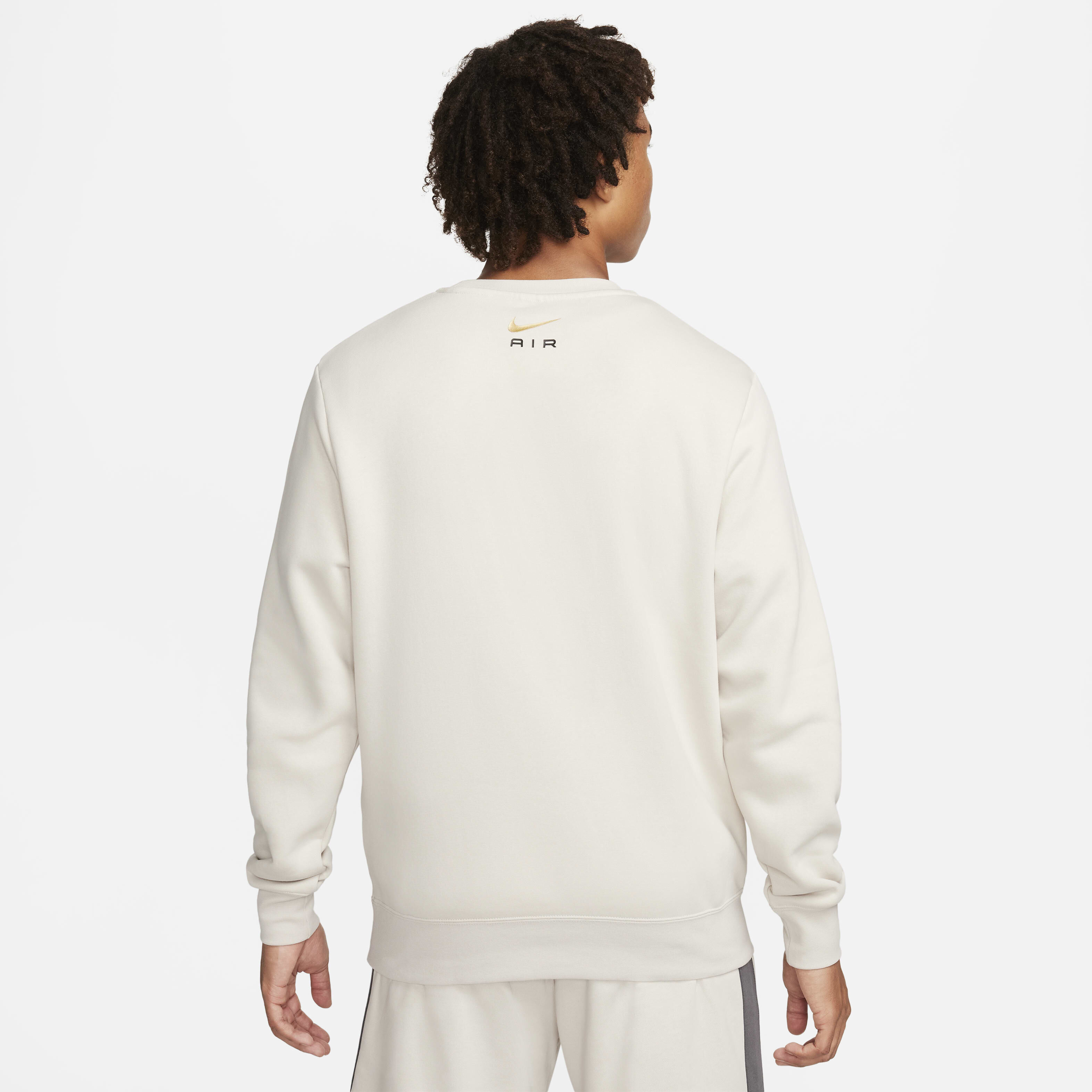 Nike air men's fleece crew sweatshirt store