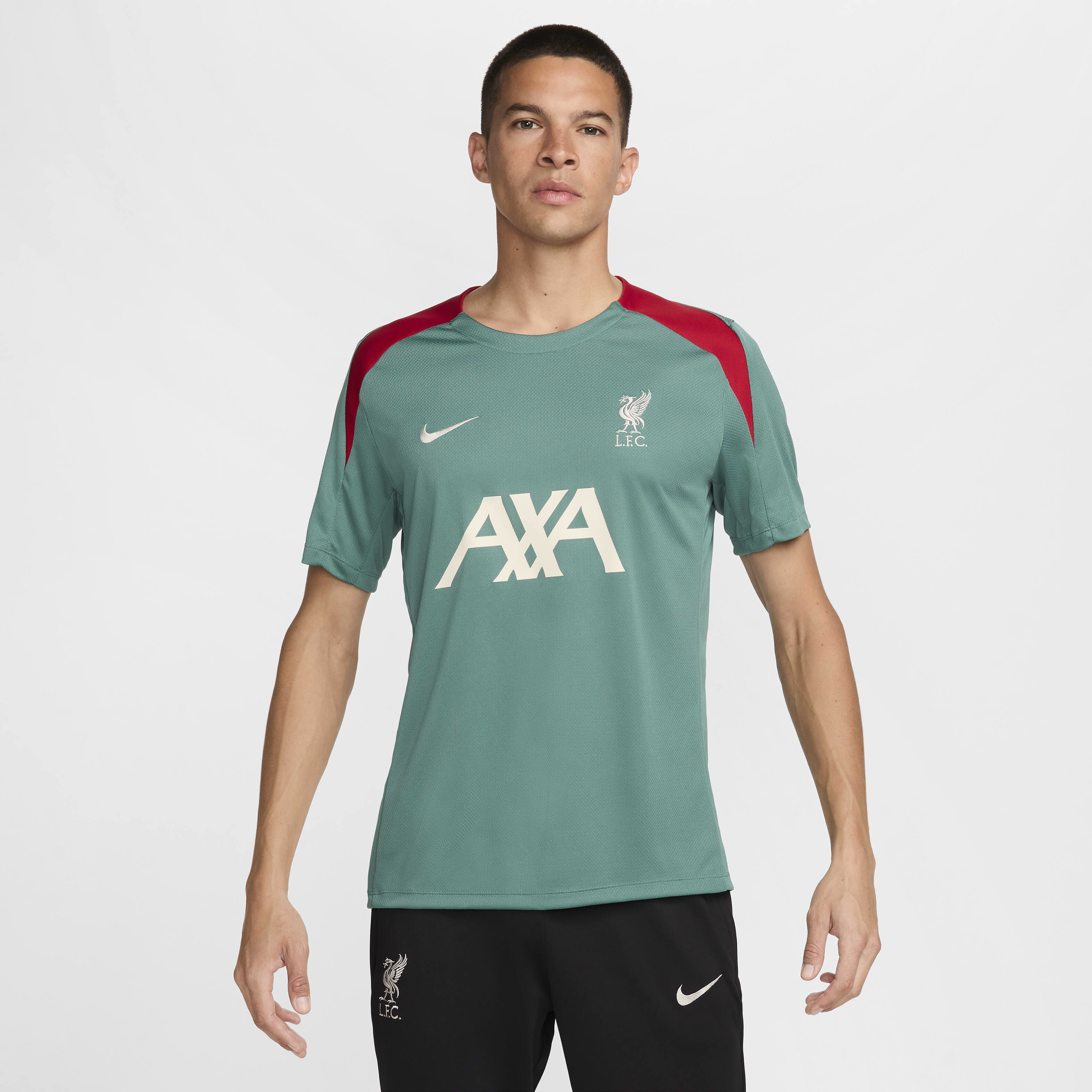 Buy Liverpool F.C. Strike Men s Nike Dri FIT Football Short Sleeve Knit Top Nike Kuwait Official