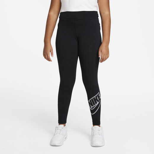 Clothing-Nike, Nike Sportswear Essential, Older Kids' (Girls') Mid-Rise Leggings