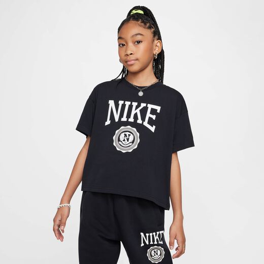 Tops & T-Shirts-Nike, Nike Sportswear, Girls' T-Shirt Tops & T-Shirts-Nike, Nike Sportswear, Girls' T-Shirt