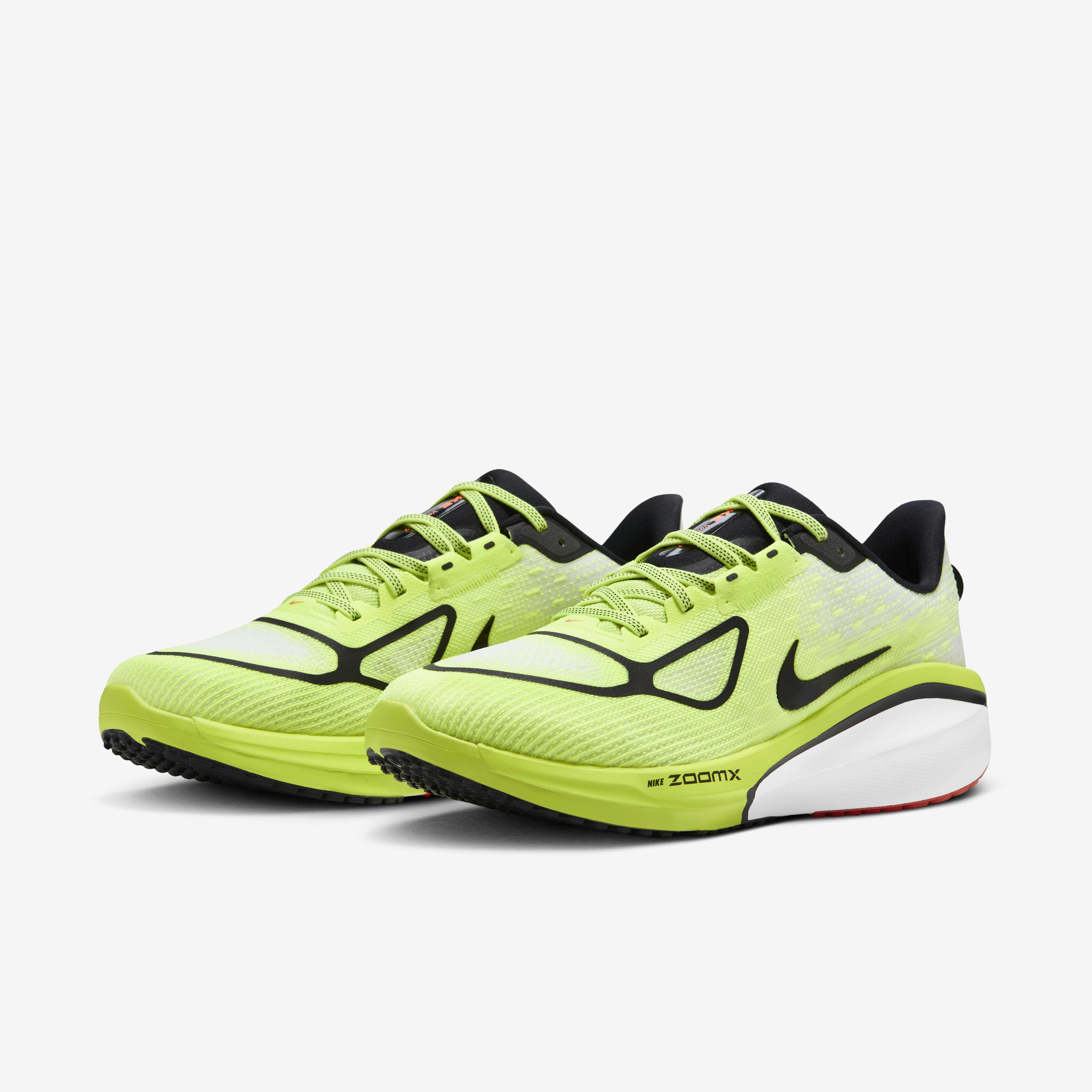 Buy Nike Vomero 17 Talaria Men s Road Running Shoes Volt White Bright Crimson Black Nike Kuwait Official