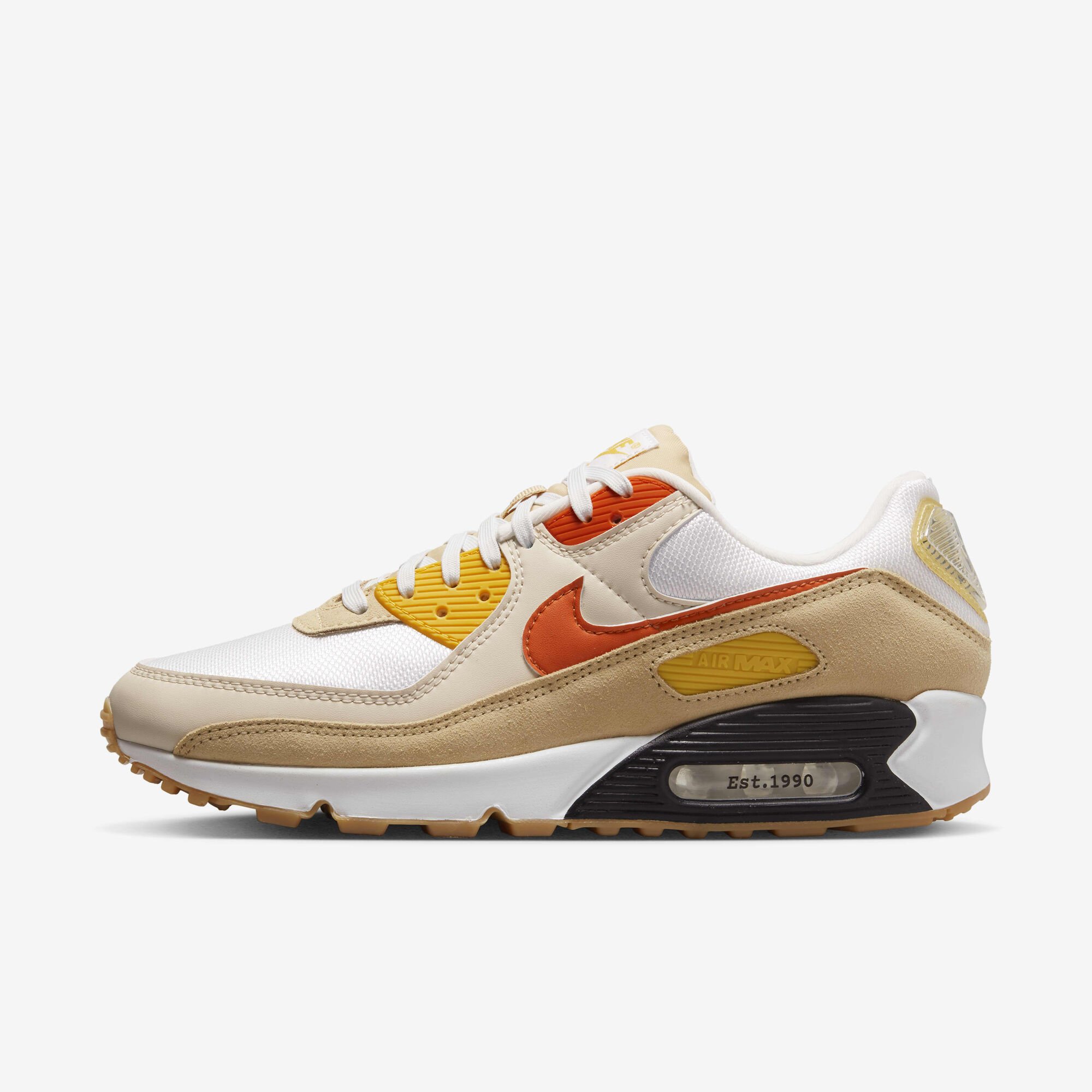 Buy Nike Air Max 90 SE Men's Shoes Summit White/Sesame/Lemon