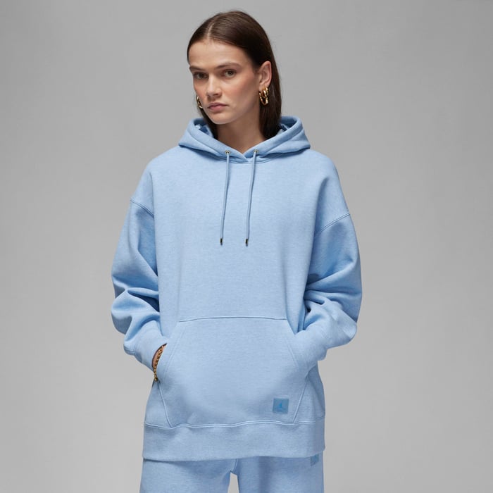 Pullover Nike Blue Hoodie Womens Buy Jordan Flight Fleece Women's