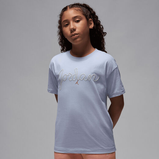 T-Shirts & Tops-Nike, Jordan, Older Kids' Pearl T-Shirt