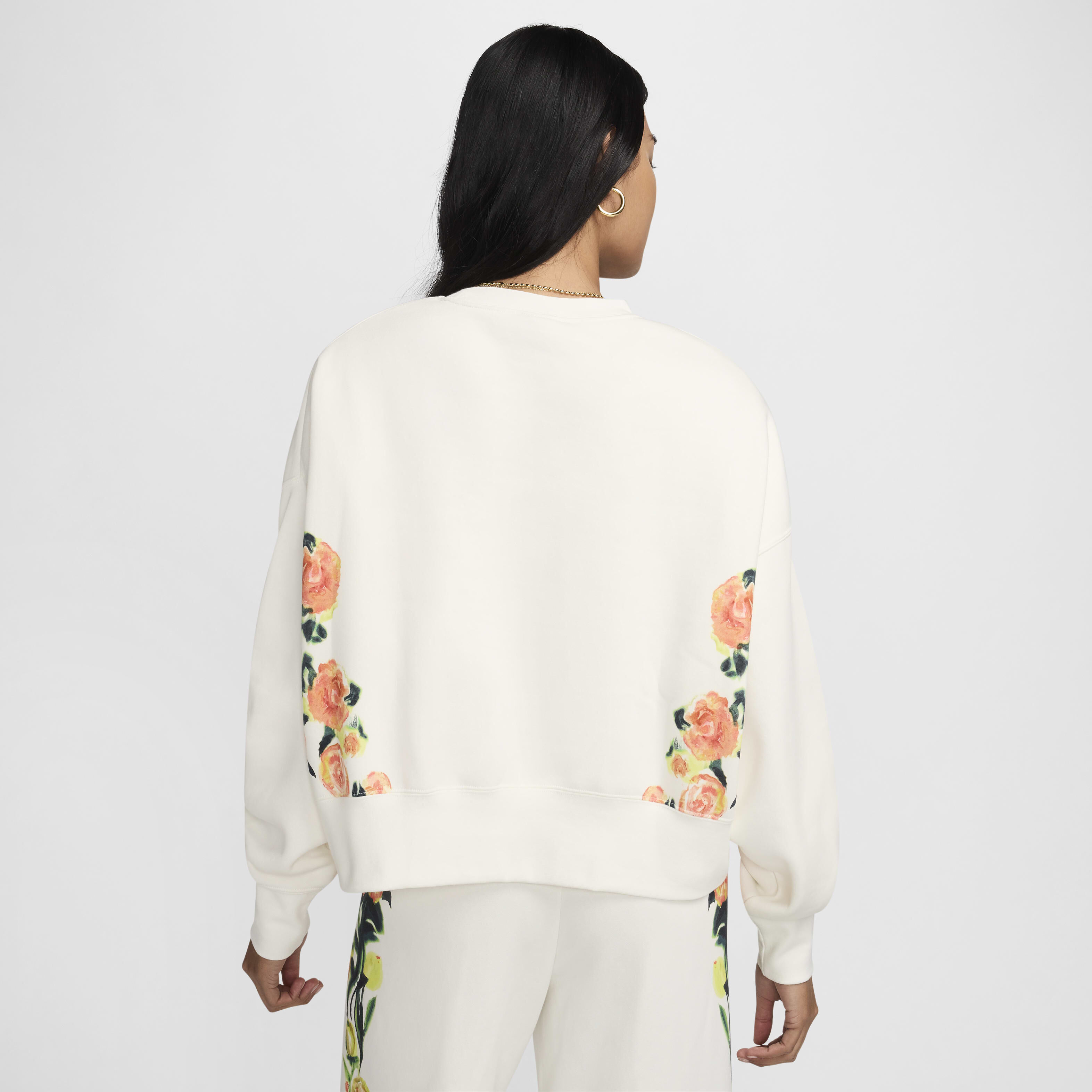 Buy Nike Sportswear Phoenix Fleece Women s Artist Collection Over Oversized Crew Neck Sweatshirt Nike Kuwait Official