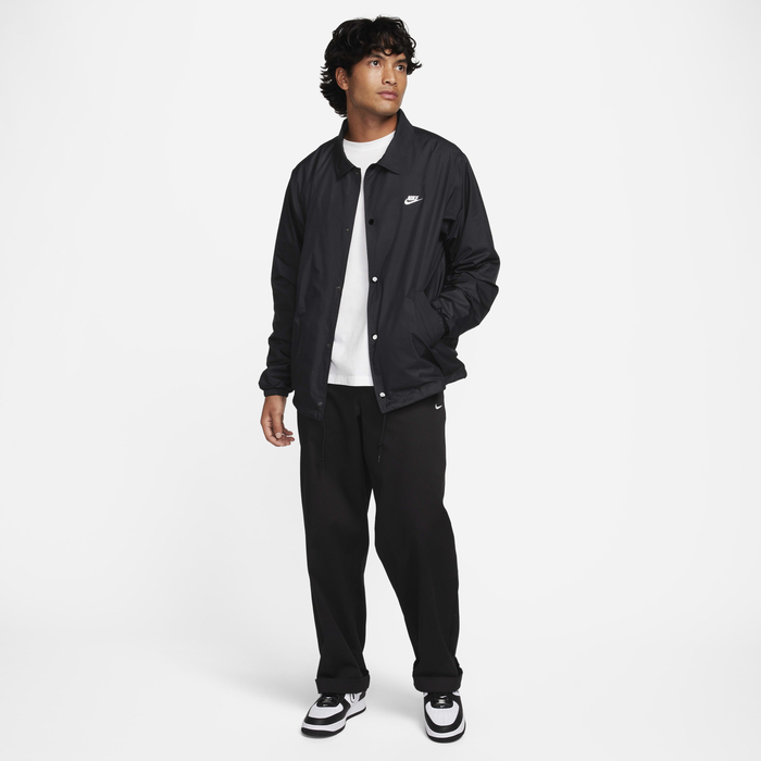 Buy Nike Club Men's Coaches' Jacket Black/White Nike Kuwait