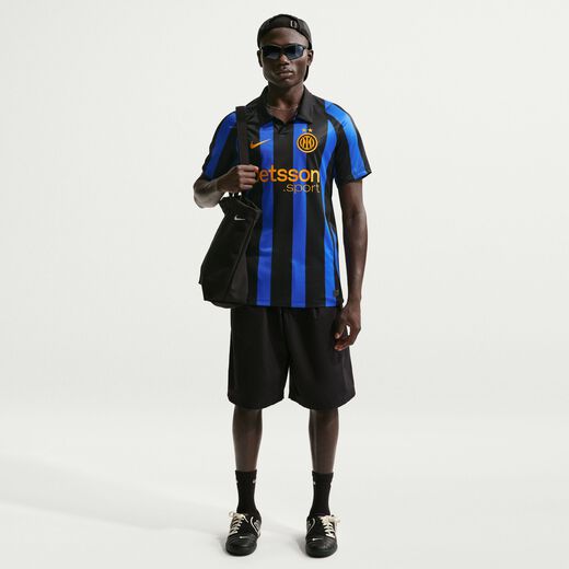 Kits & Jerseys-Nike, Inter Milan 2026/27 Stadium Home, Men's Nike Dri-FIT Football Replica Shirt