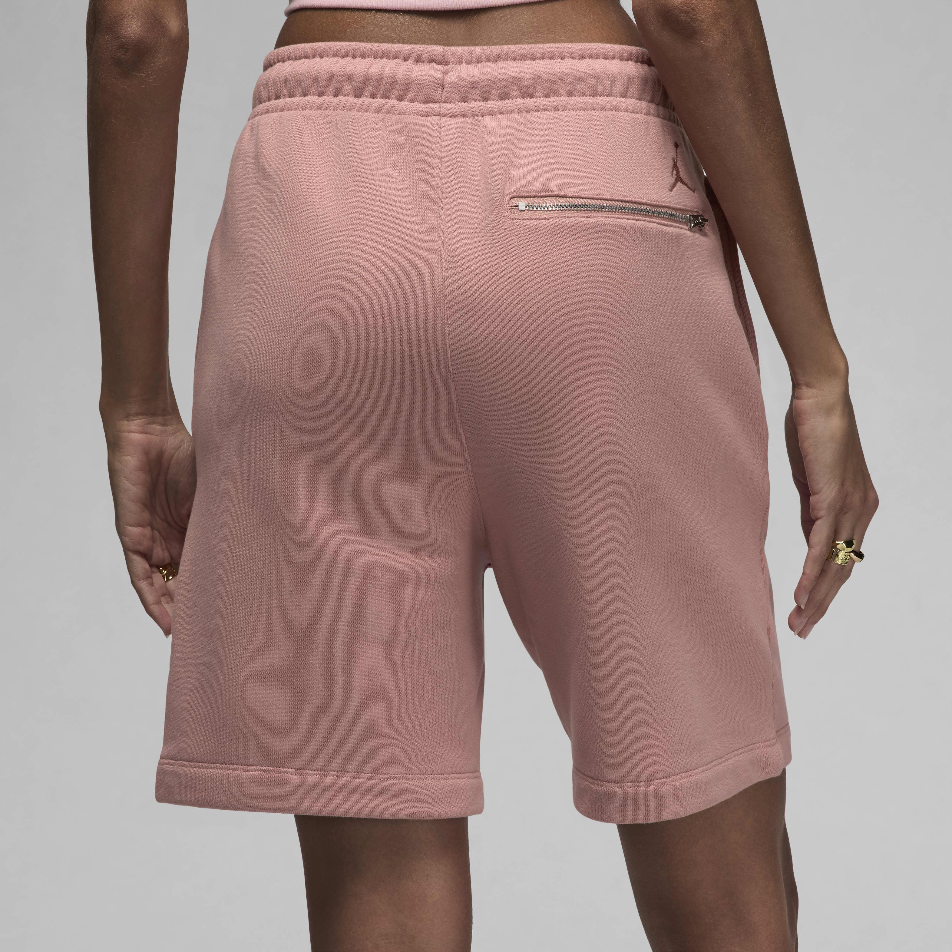 Buy Air Jordan Wordmark Men's Fleece Shorts - Rust Pink