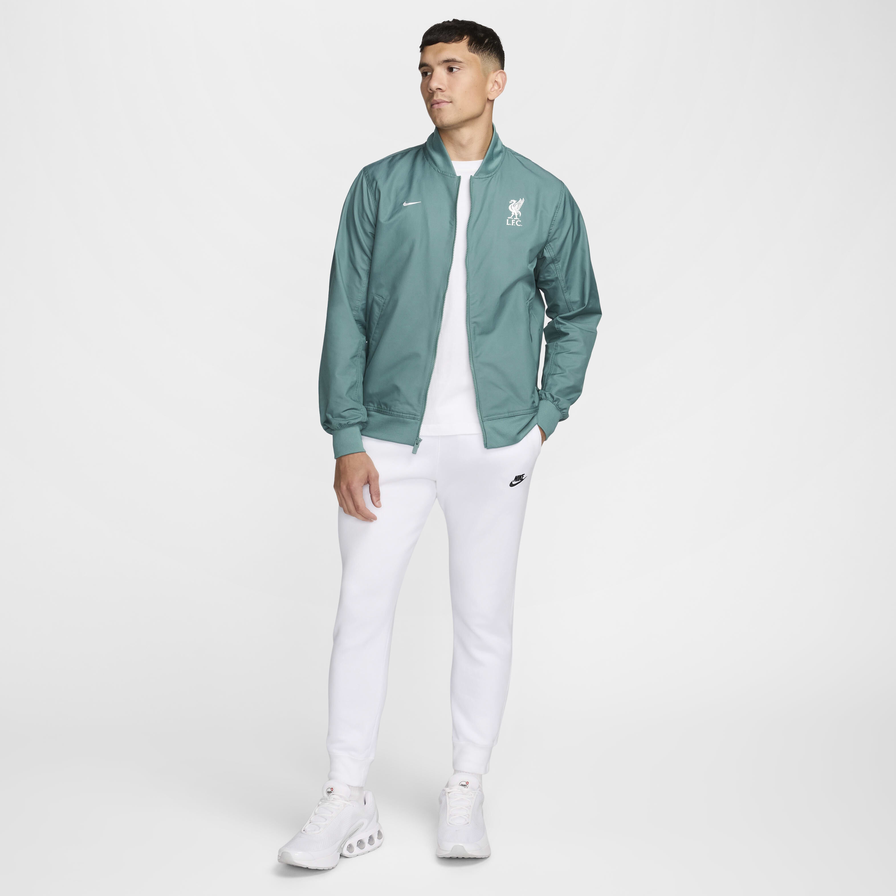 Buy Liverpool F.C. Sport Essentials Men s Nike Football Woven Unlined Bomber Jacket Nike Kuwait Official