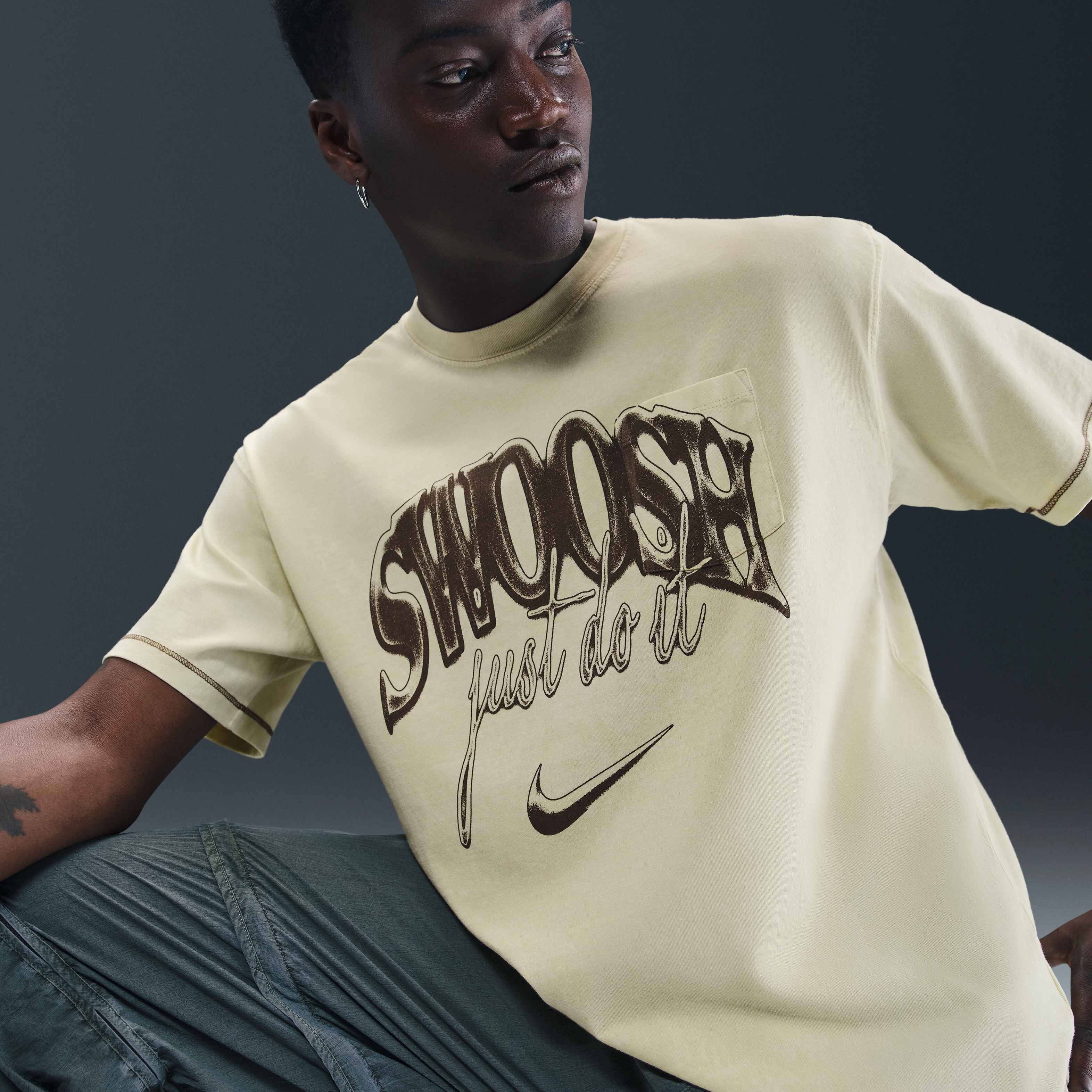 Buy Nike Sportswear Max90 T-Shirt - Light Khaki | Nike